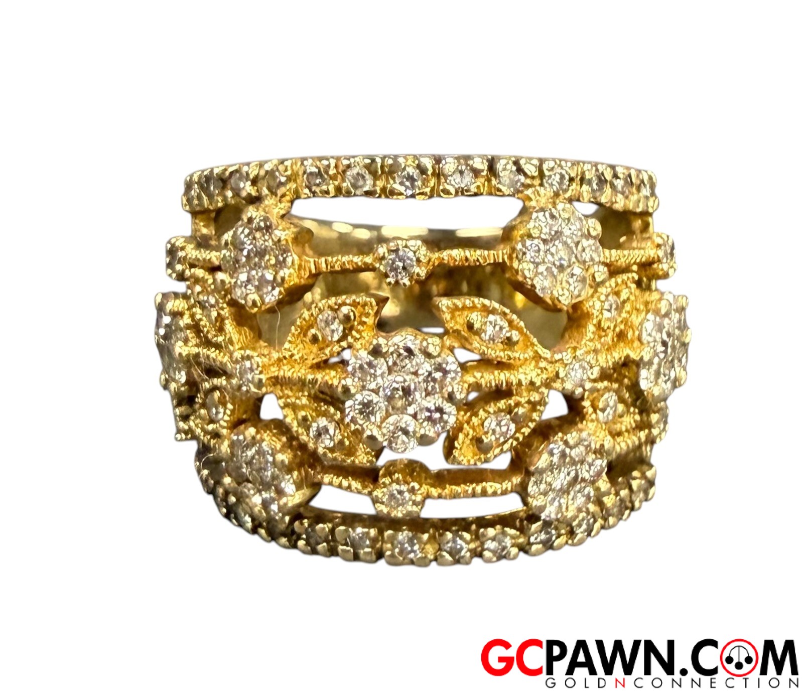 Women's Fashion Ring 14kt Yellow Gold 