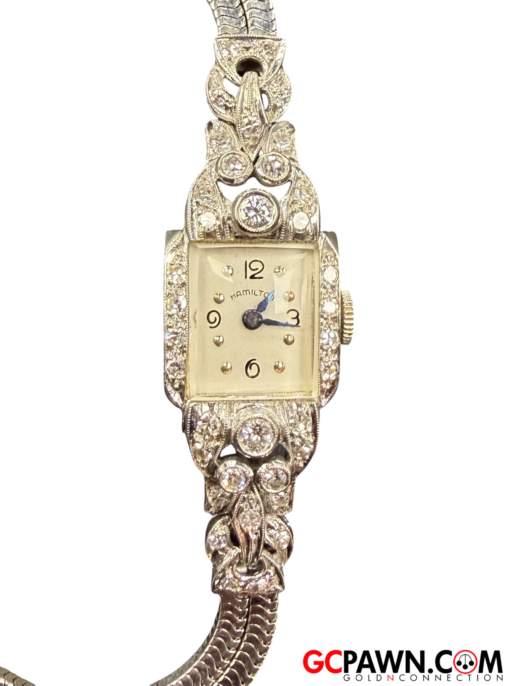 View product details for Hamilton - Wrist watch - Antique