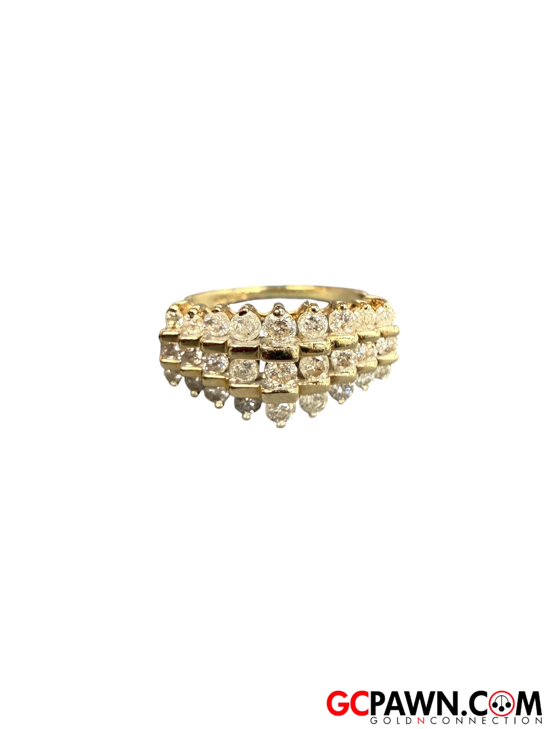 Women's Fashion Ring 10kt Yellow Gold 