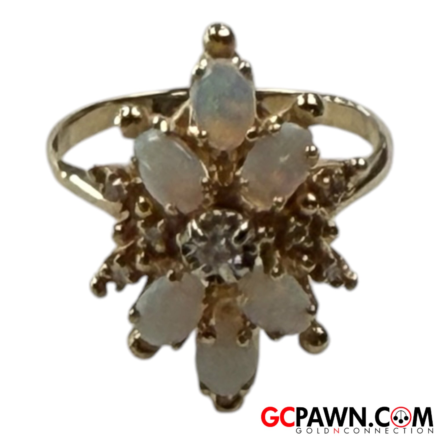 Women's Fashion Ring 14kt Yellow Gold 
