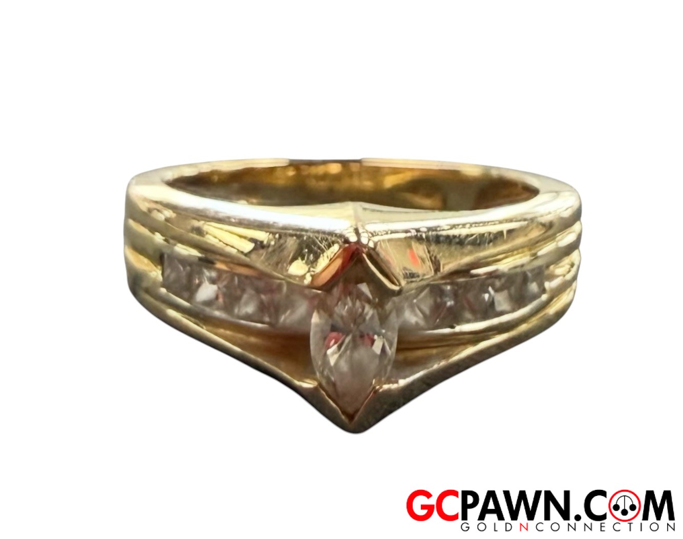 Women's Fashion Ring 14kt Yellow Gold 