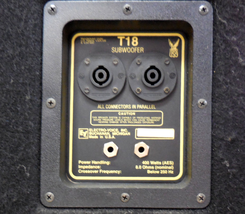 ElectroVoice Subwoofer T18