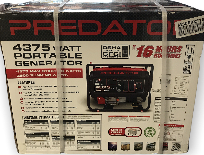 Predator Power equipment 4375