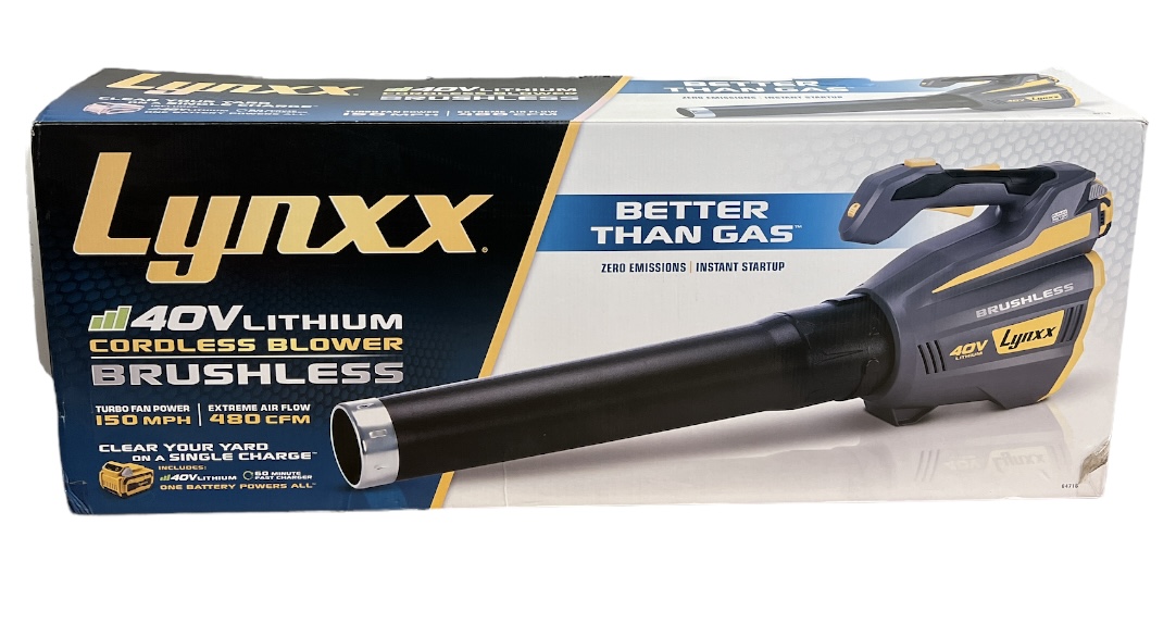 Lynxx cordless outlet blower