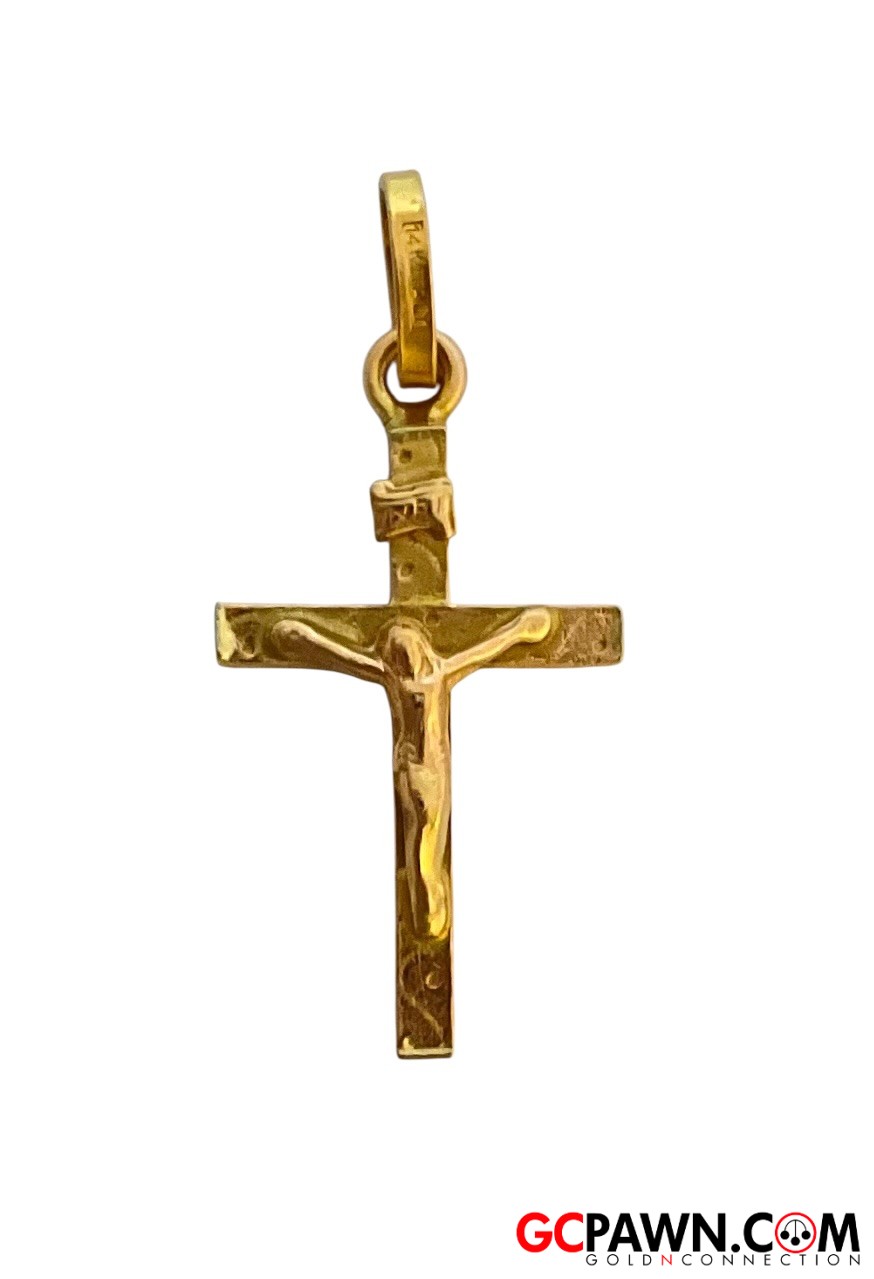 View product details for Unisex Pendant 14kt Yellow Gold 