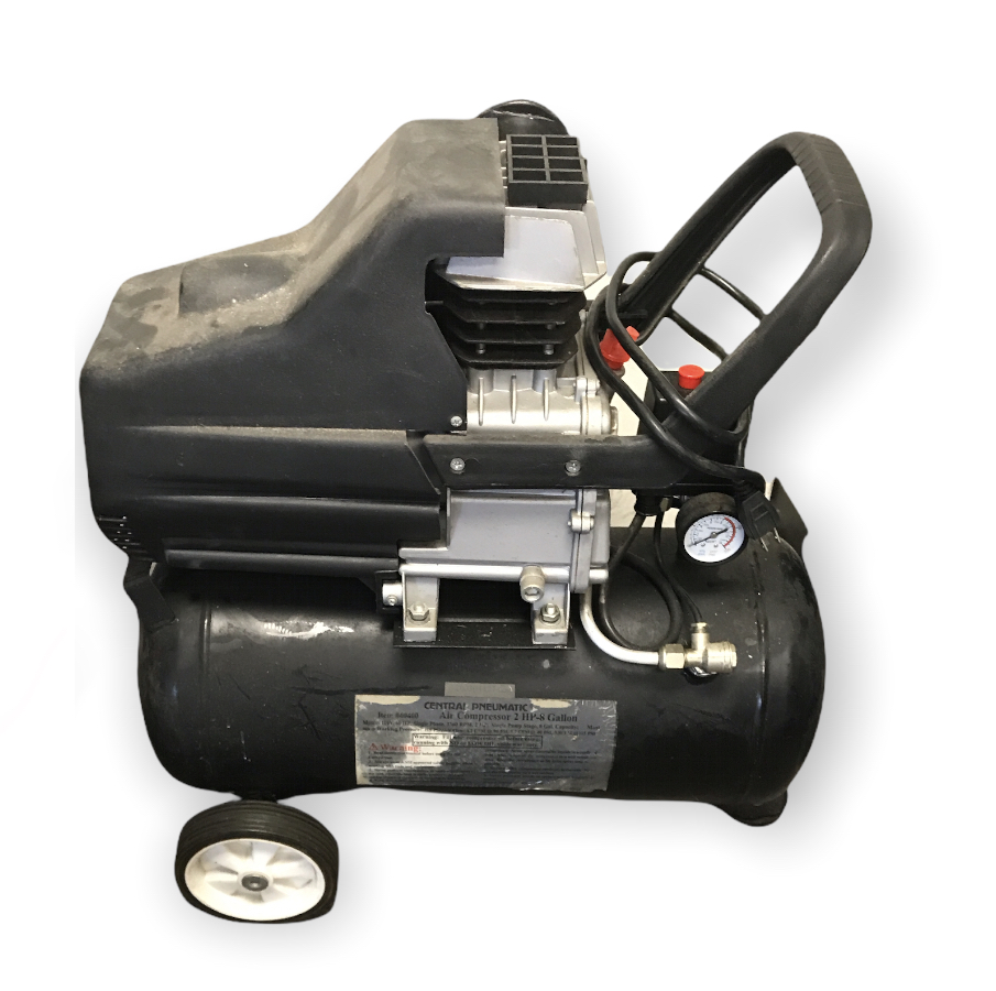 Central pneumatic 2 outlet hp 8 gallon