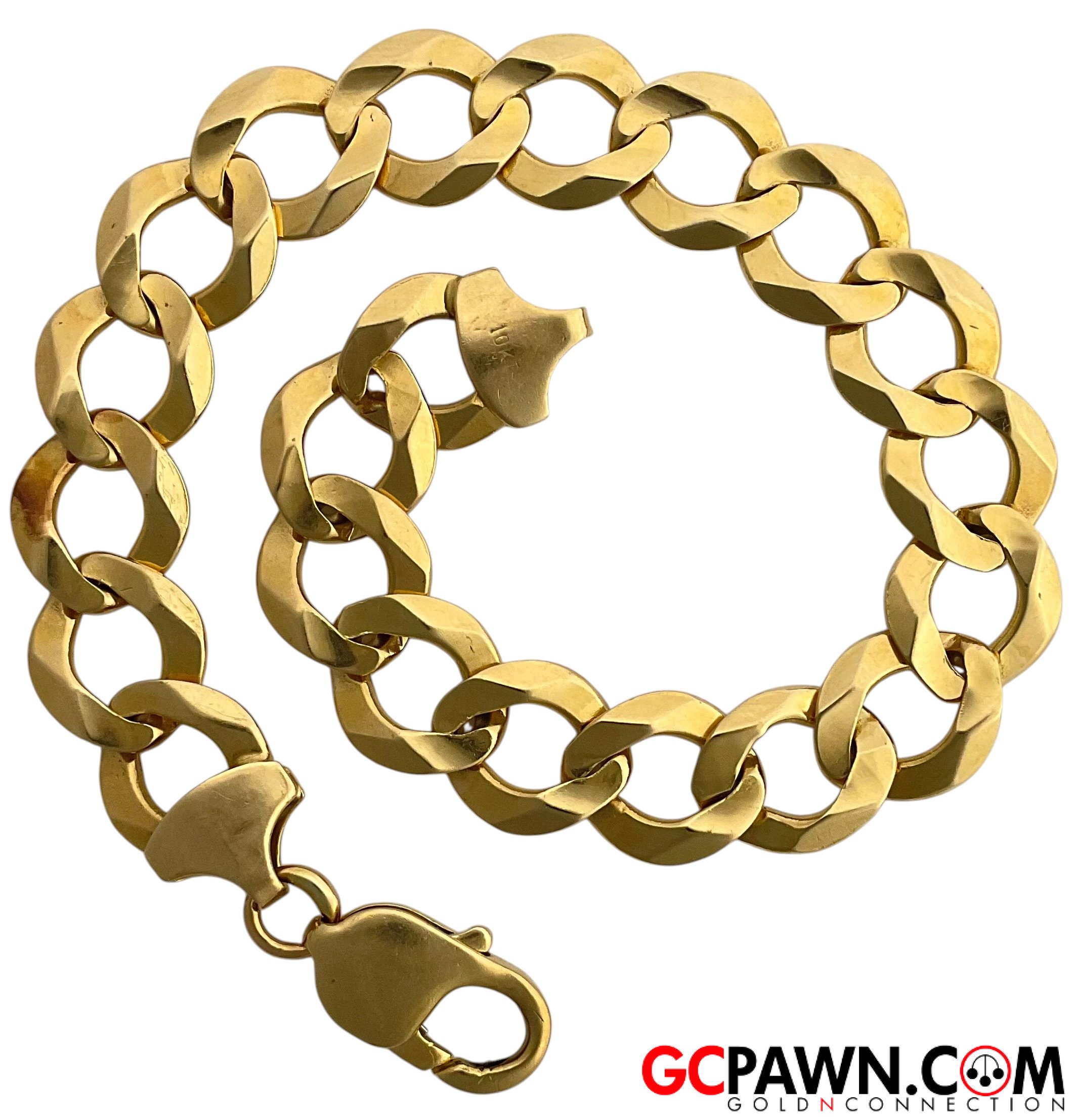 Men's Bracelet 10kt Yellow Gold 