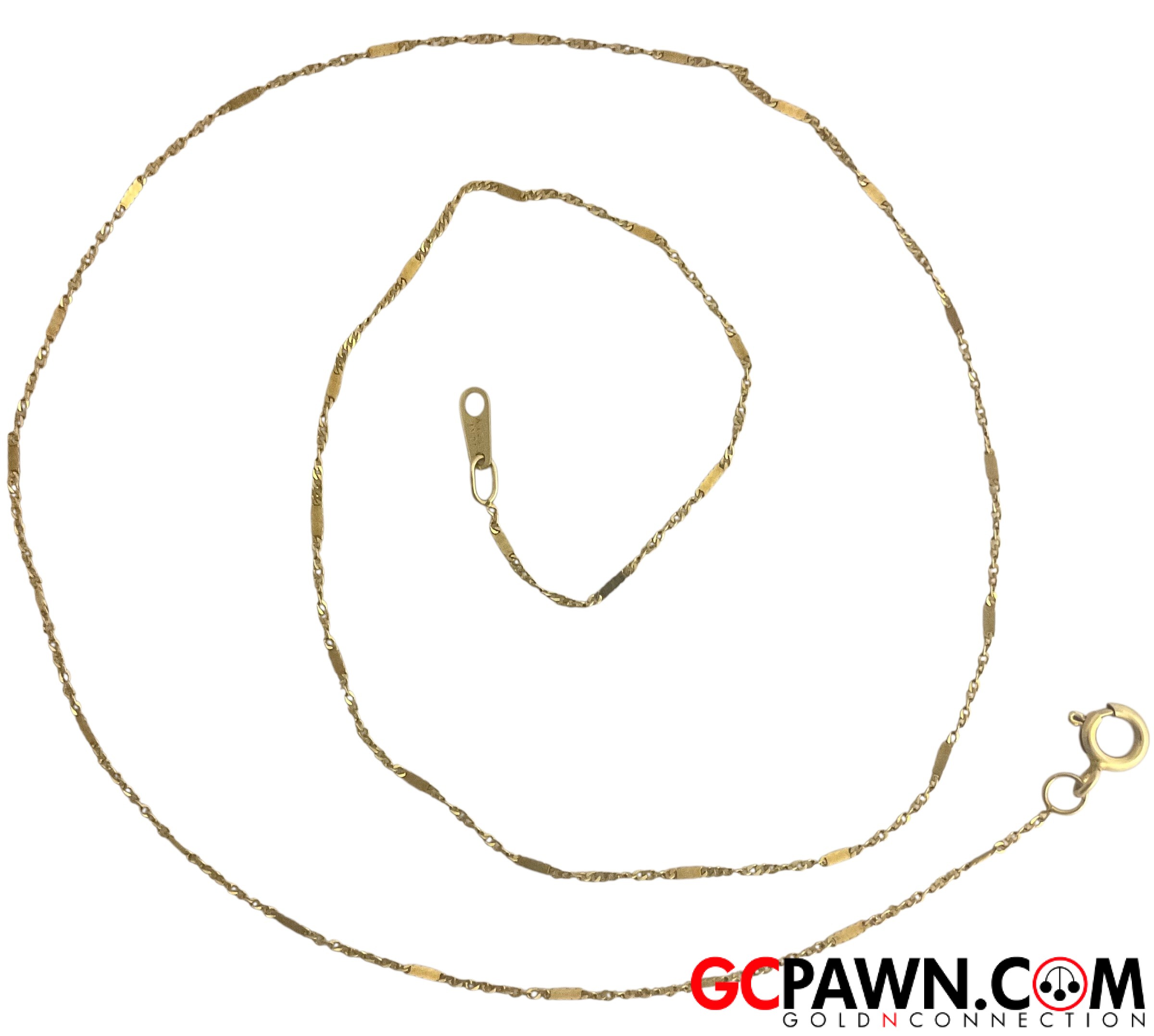 View product details for Unisex Chain 10kt Yellow Gold 