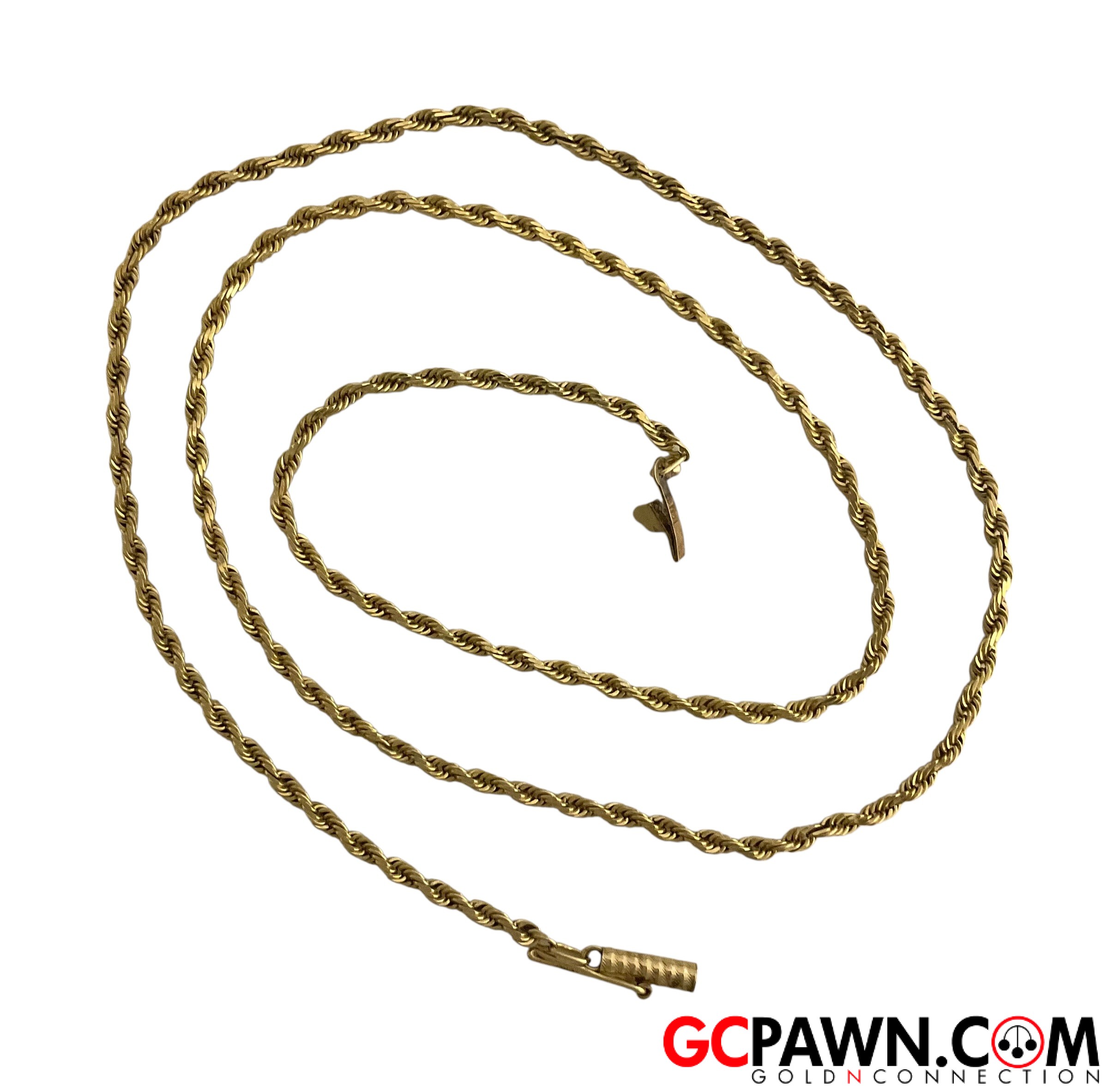 View product details for Unisex Chain 10kt Yellow Gold 