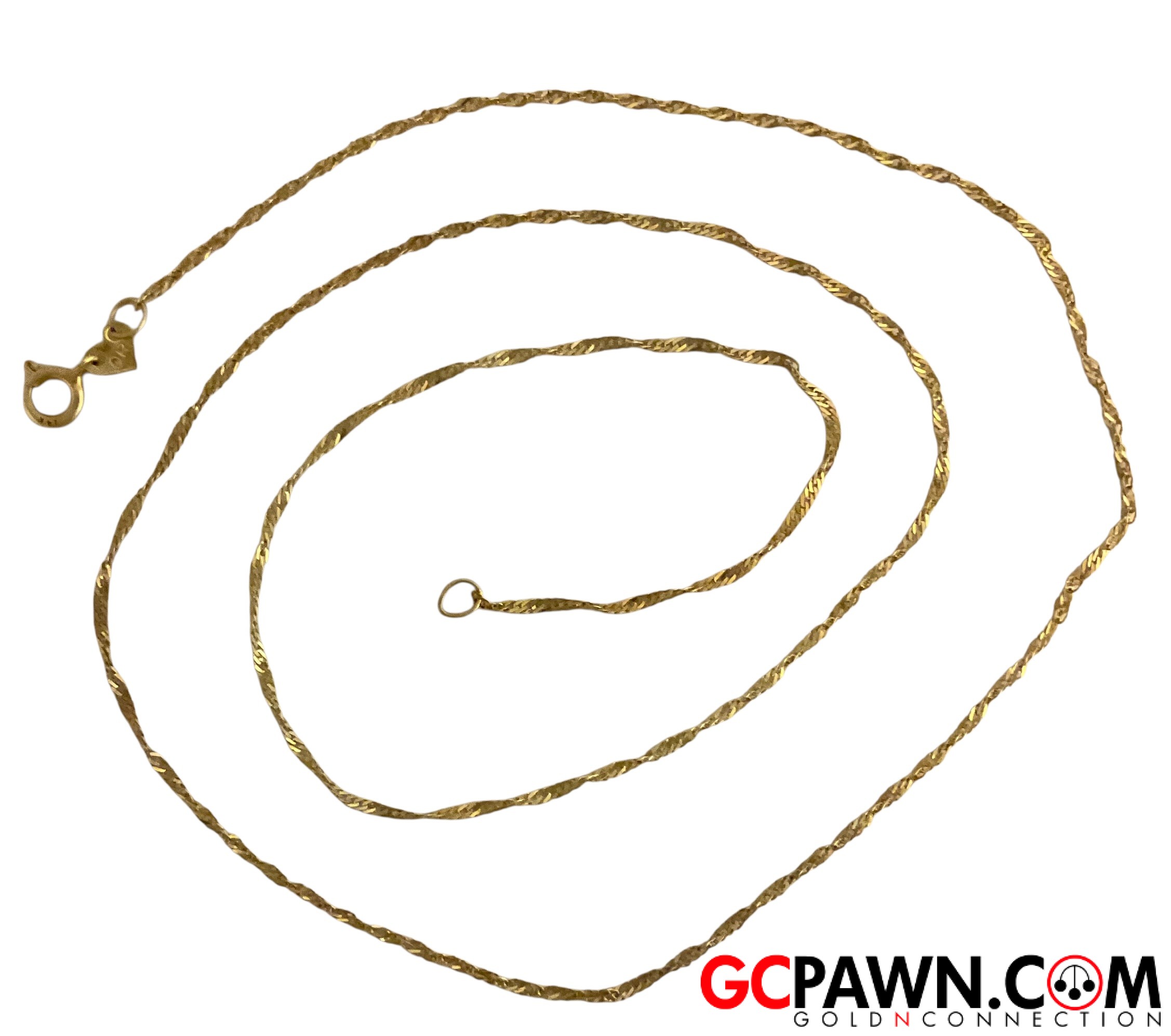 View product details for Unisex Chain 14kt Yellow Gold 