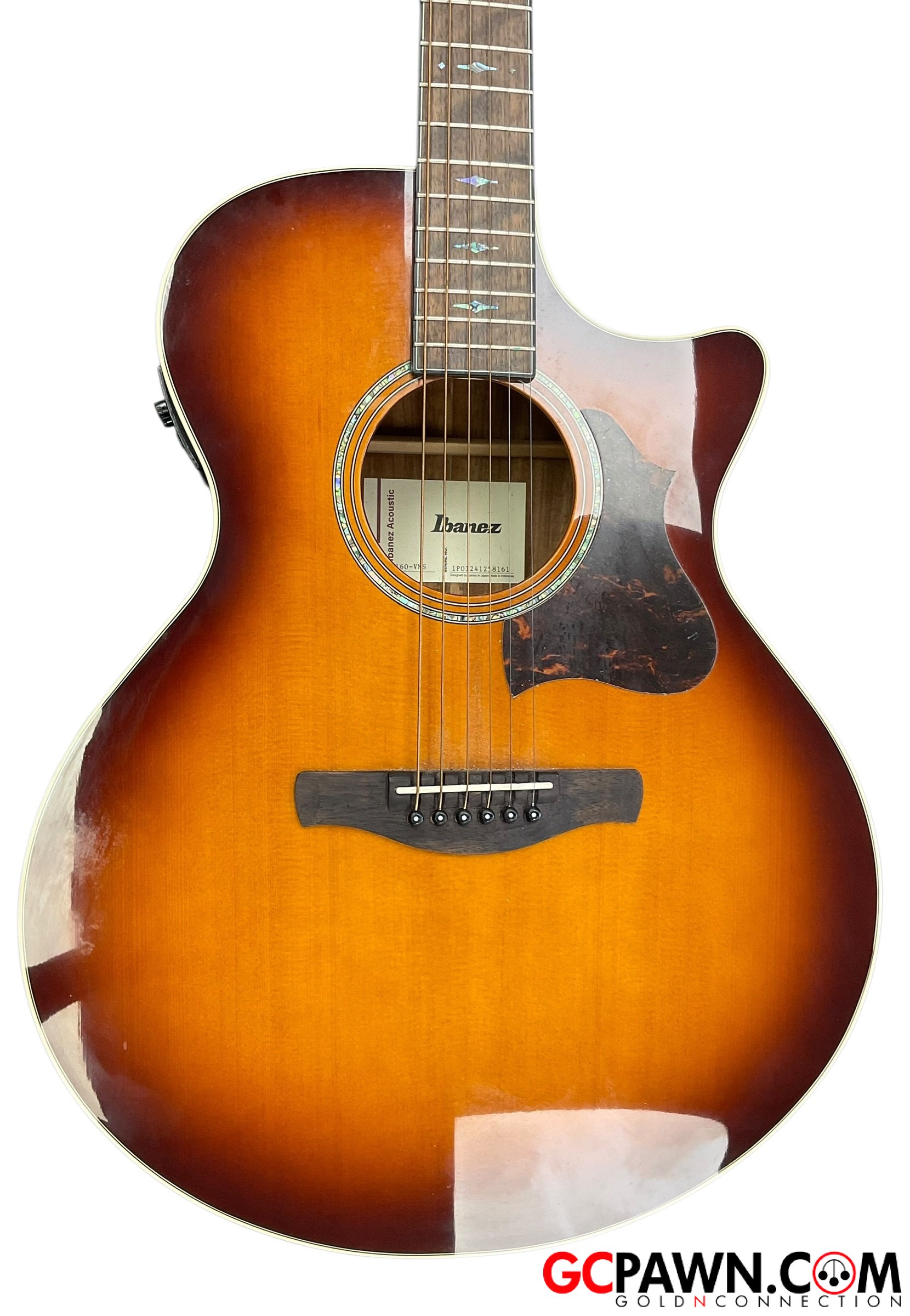 View product details for Ibanez - Guitar - Acoustic electric - AE160-VMS