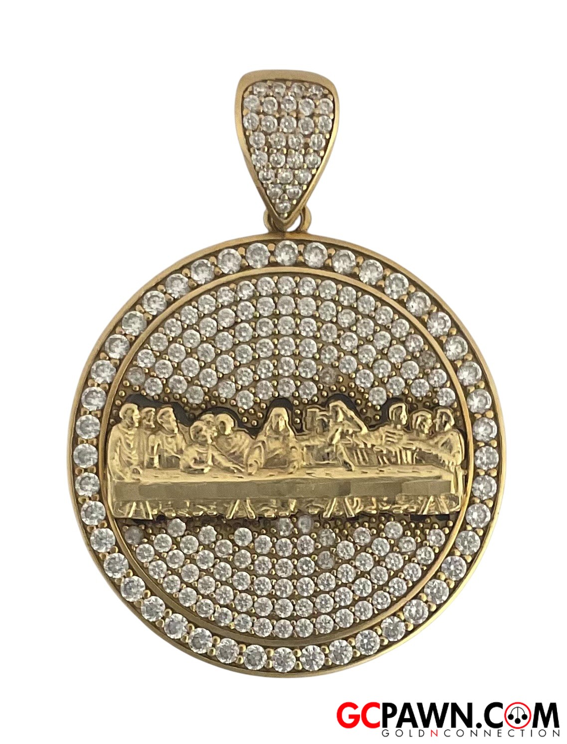 Unisex Pendant 10kt Yellow Gold 
