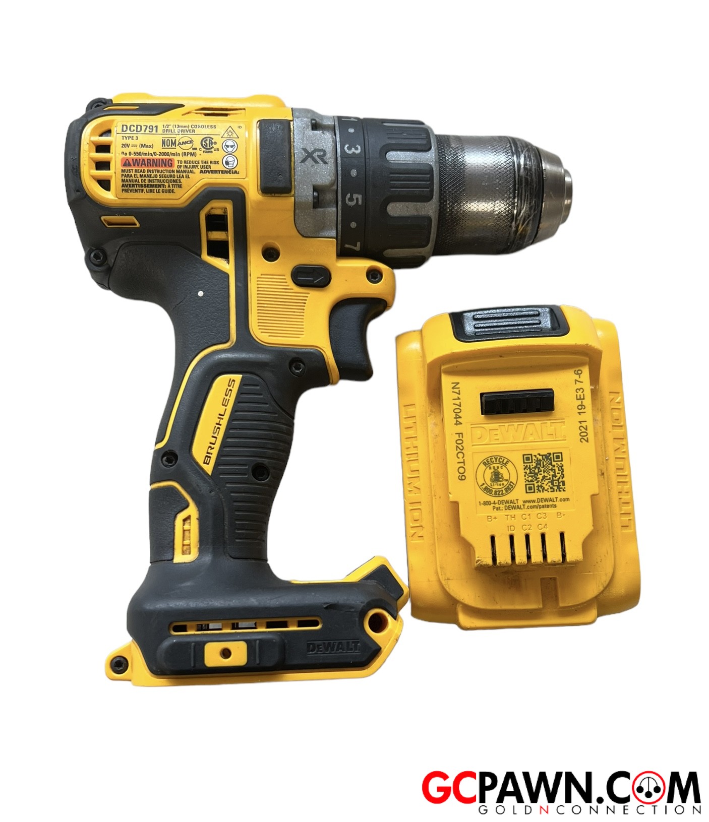 Dewalt Cordless hand tools DCD791