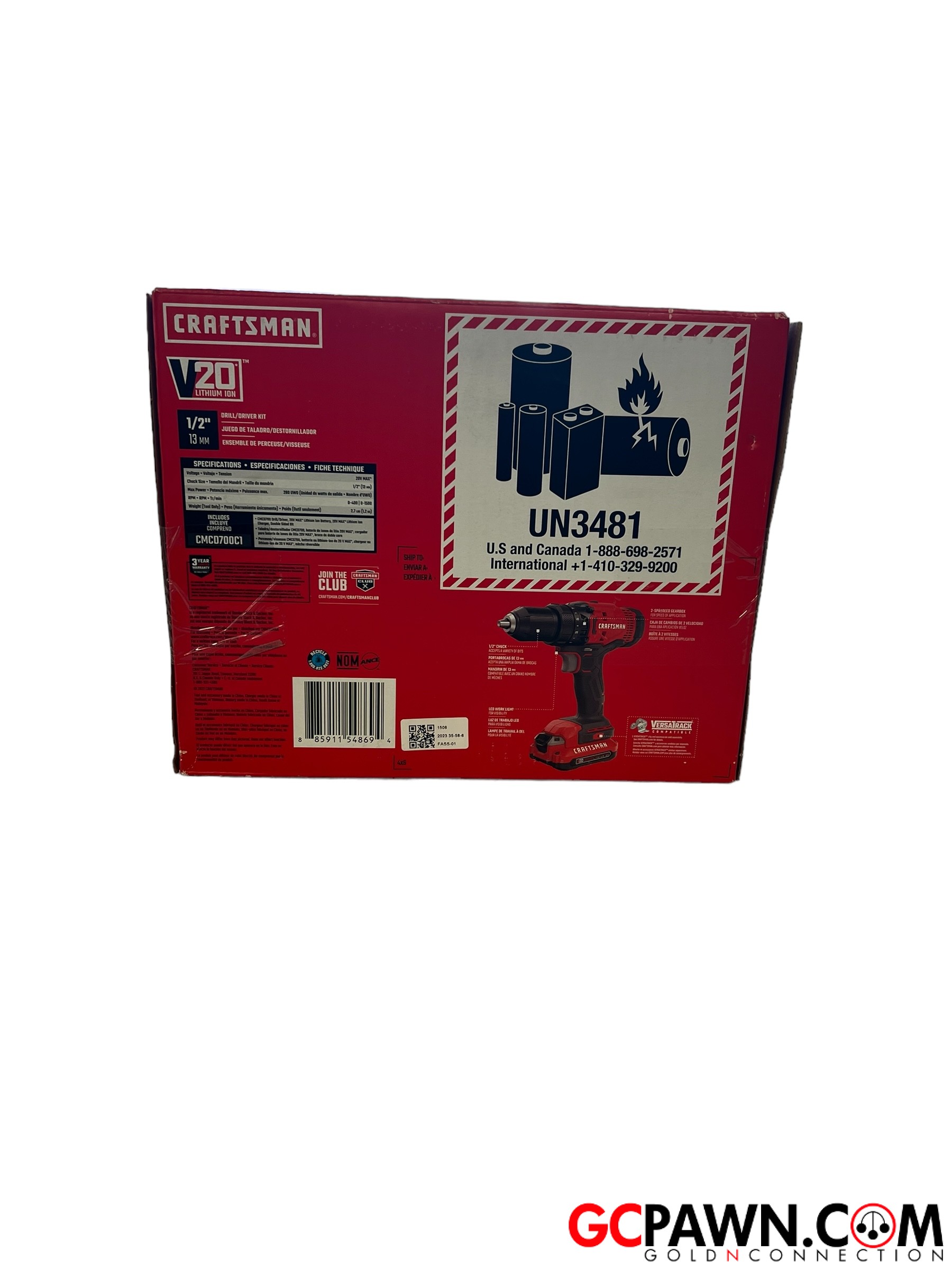 Craftsman Cordless hand tools CMC0700c1