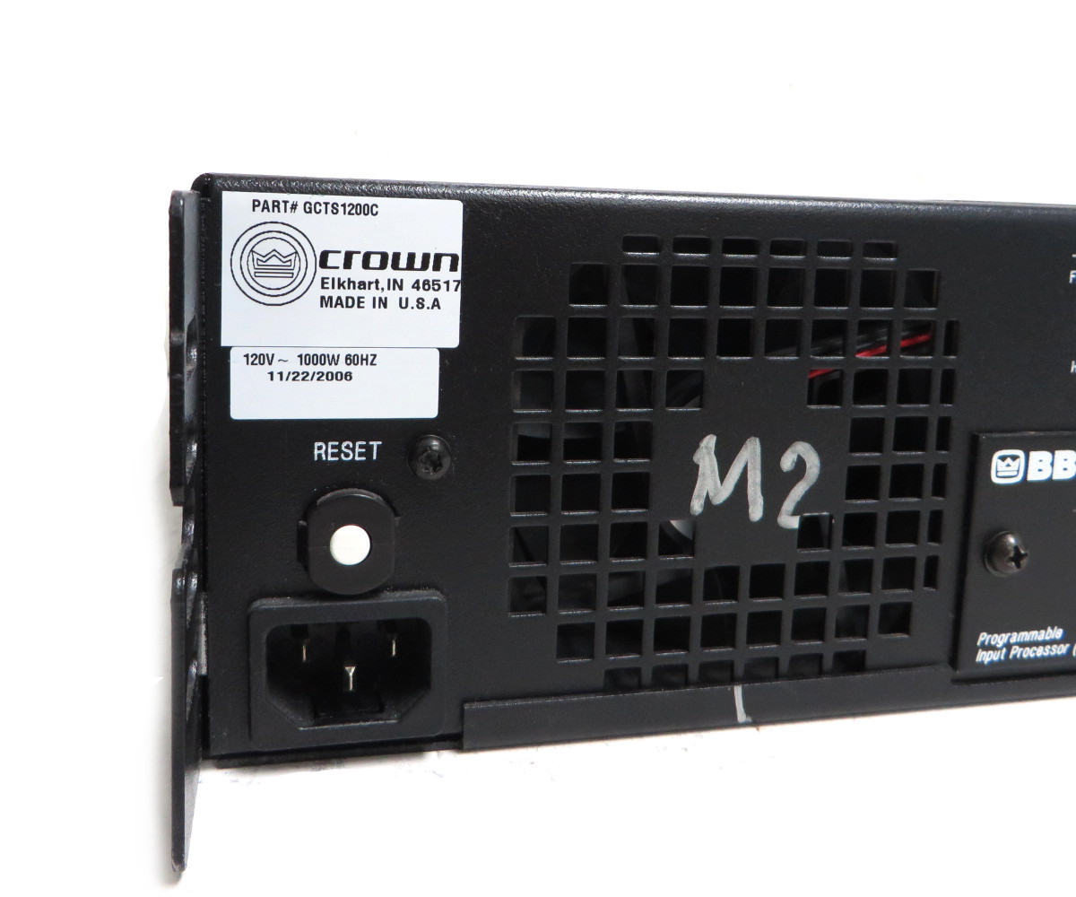 Crown Power Amplifier CTS 1200