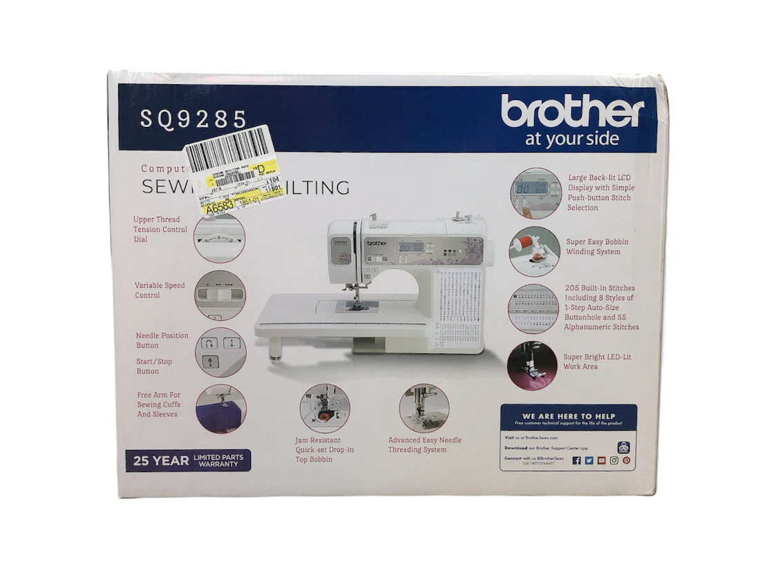Brother Sewing machine SQ9285 Computerized Sewing & Quilting