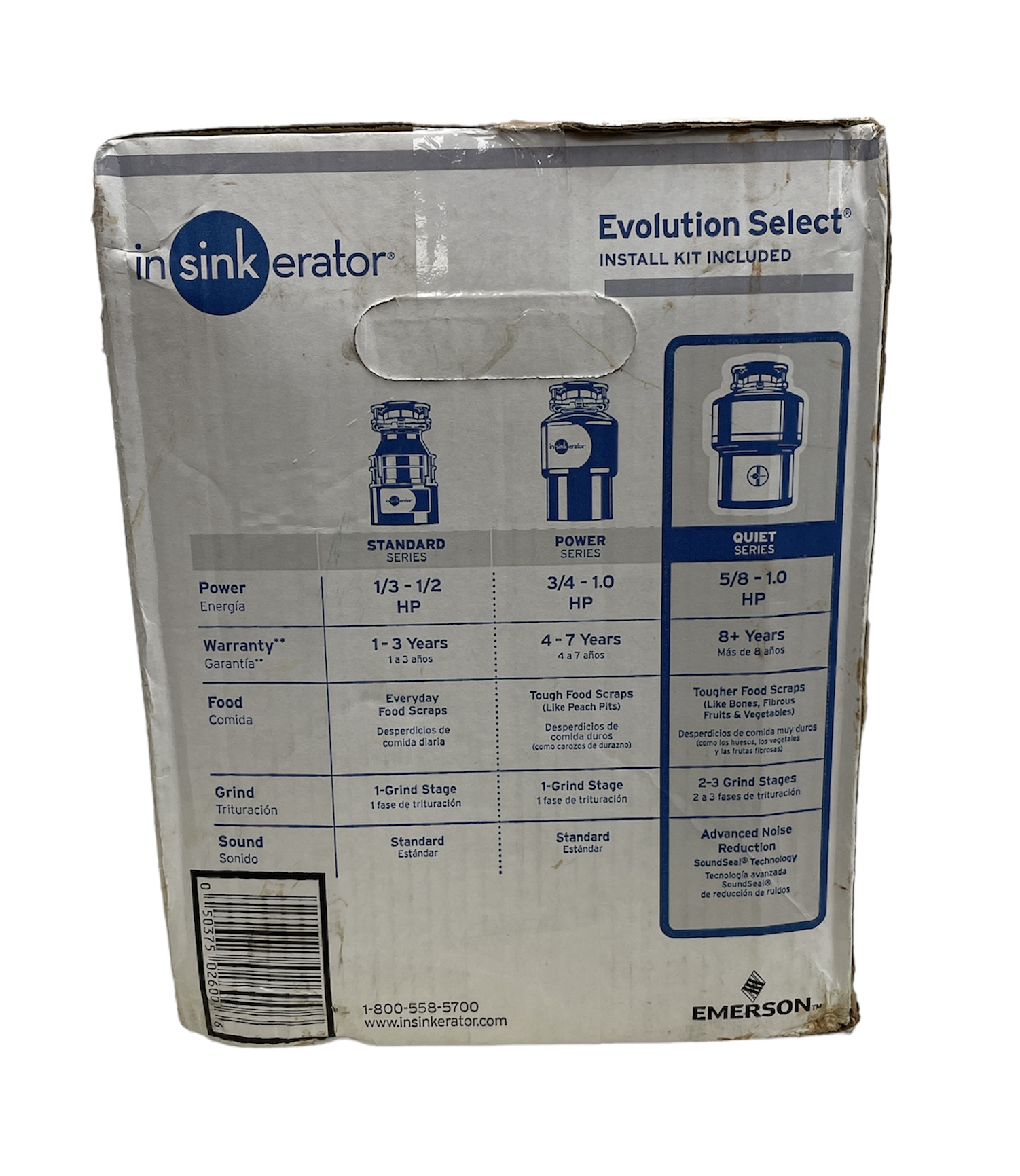 InSinkErator Garbage Disposal Evolution Select