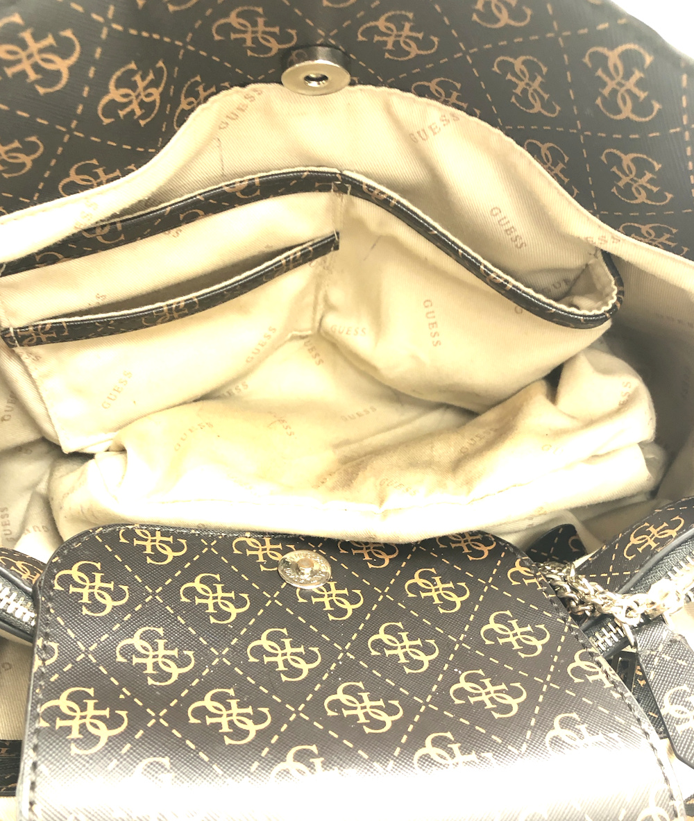 Guess Purse Logo Tote