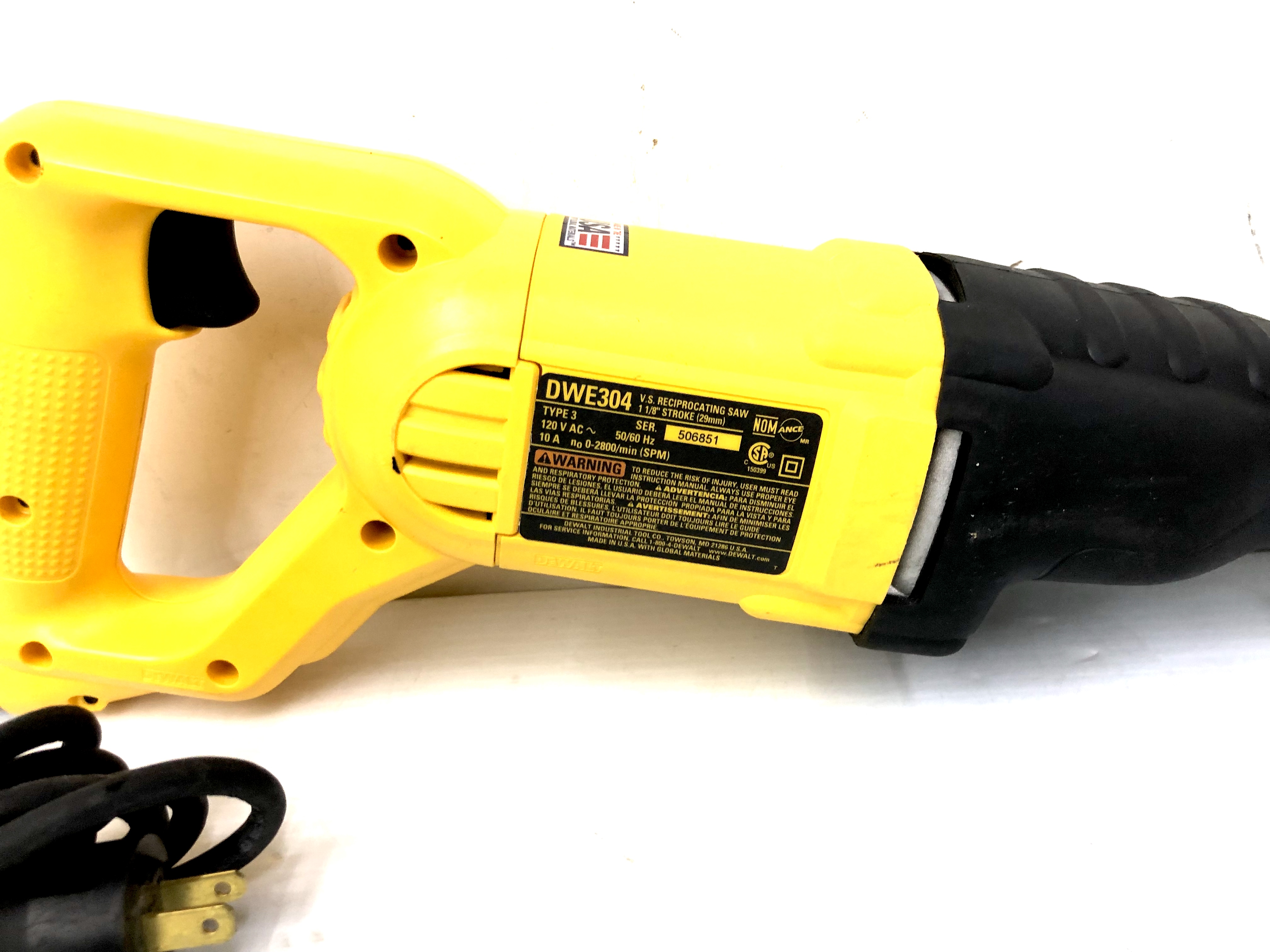 Dewalt Corded hand tools DWE304