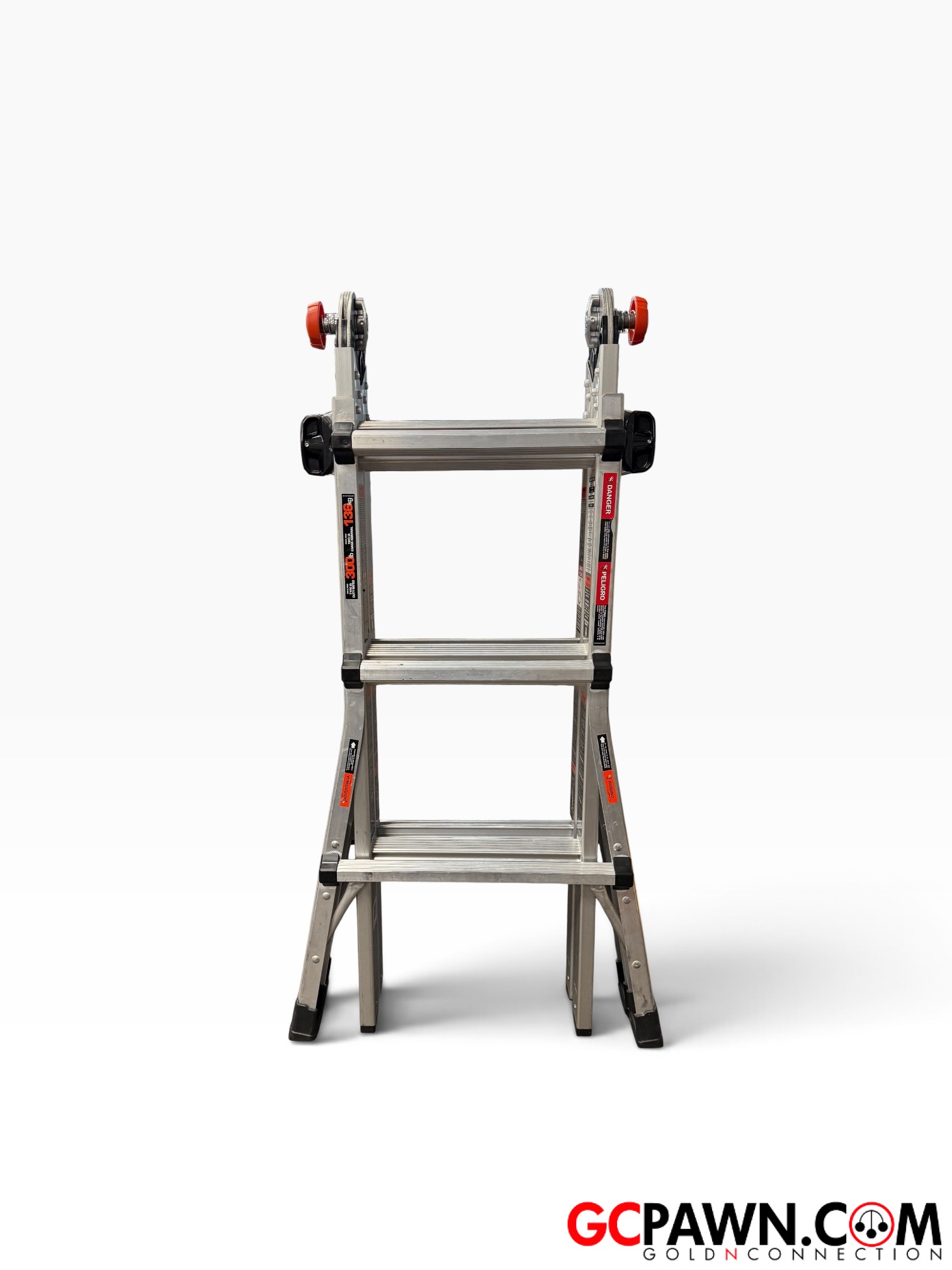 View product details for Little Giant - Fall Protection - 1651302 - Little Giant Ladders Multi M14 14-ft Reach T