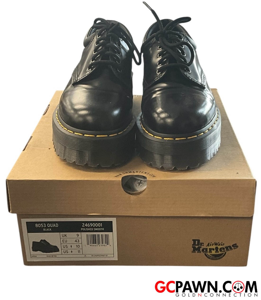 Dr Martens - Quad Black