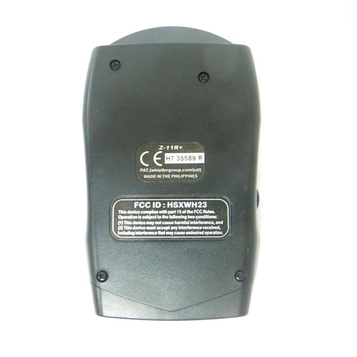 Whistler Radar Detector Z11R+