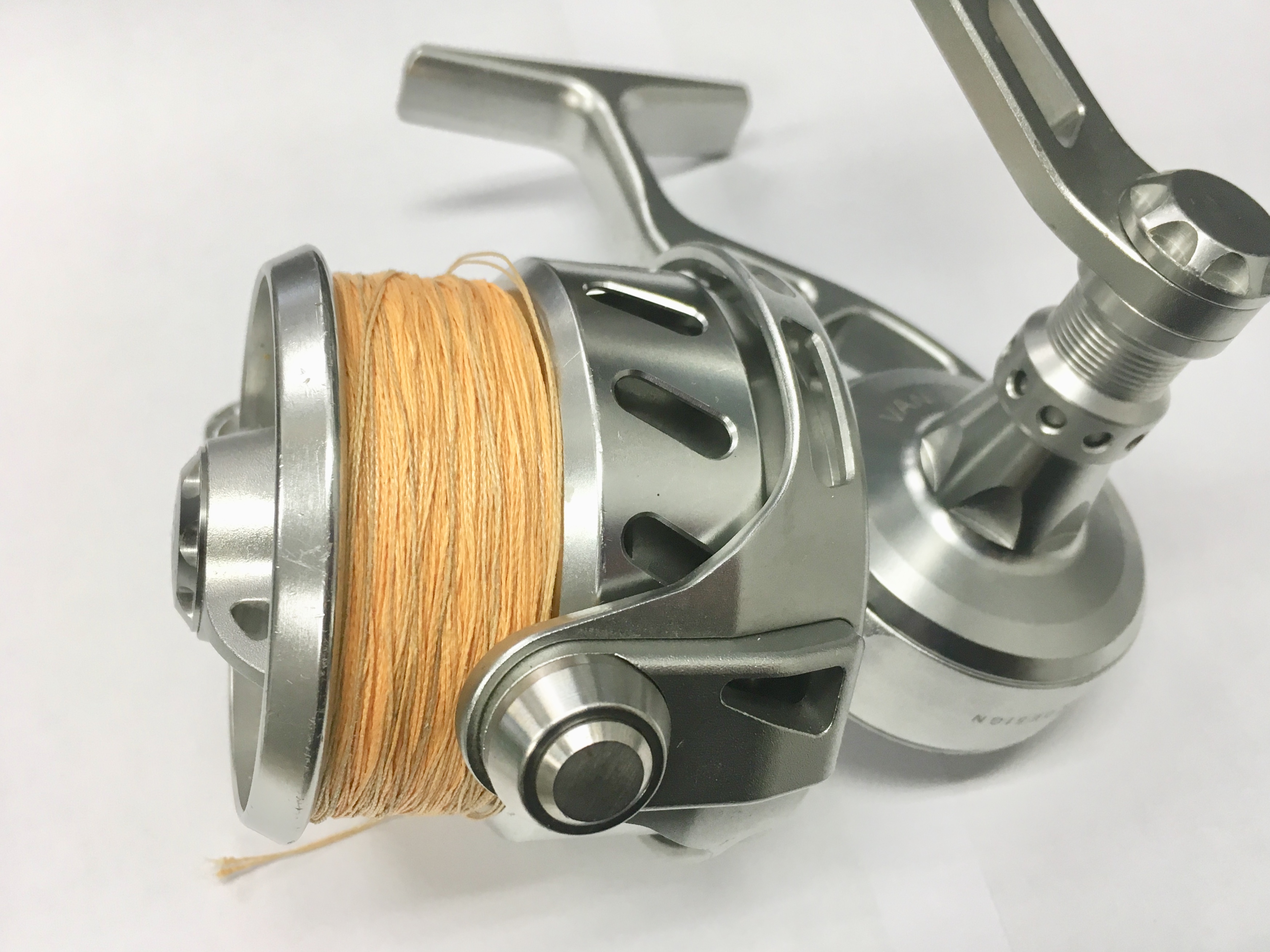 Moulinet De Pêche VAN STEEL VR200 – Corps Aluminium, Argent, Neuf Sous Emballage