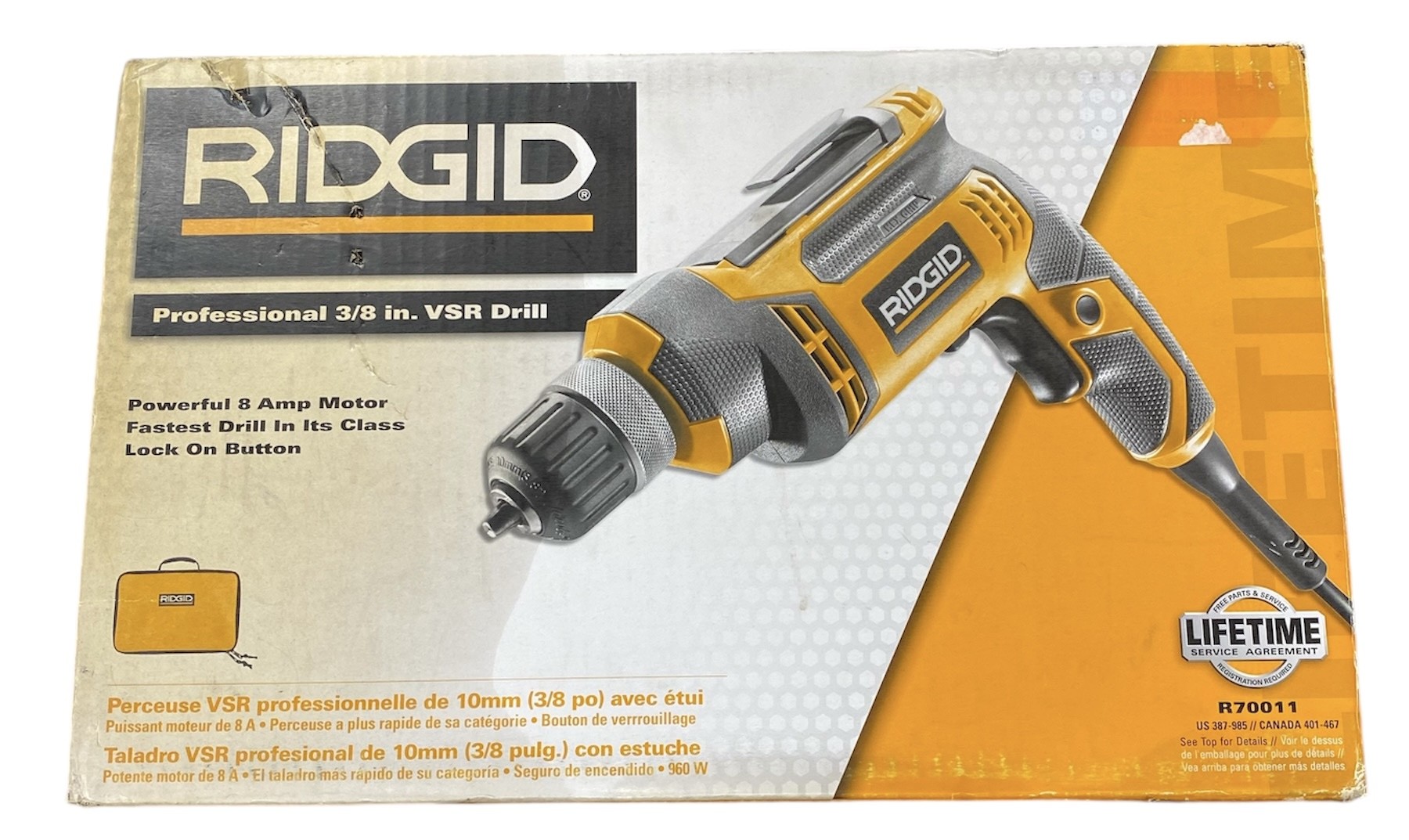 Ridgid vsr online drill