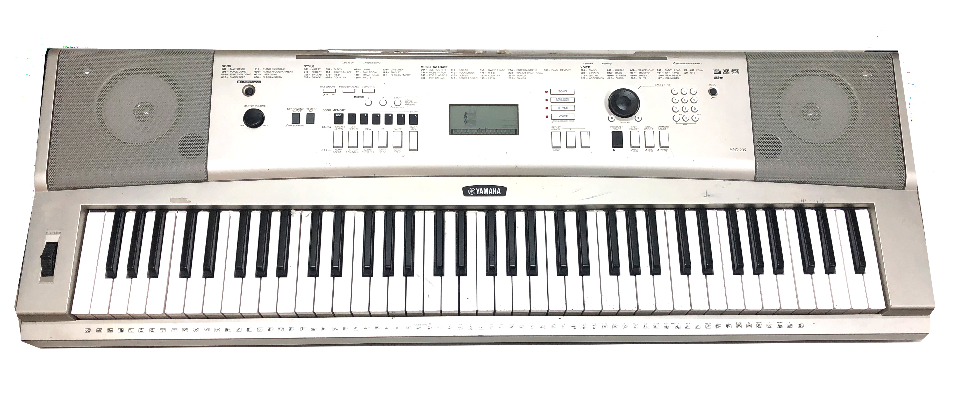 Yamaha Electric keyboard YPG235