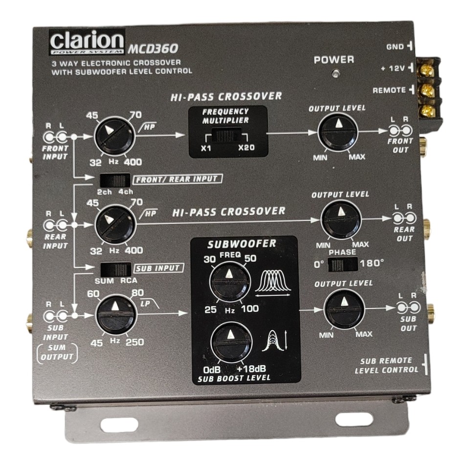 Clarion Crossover MCD360