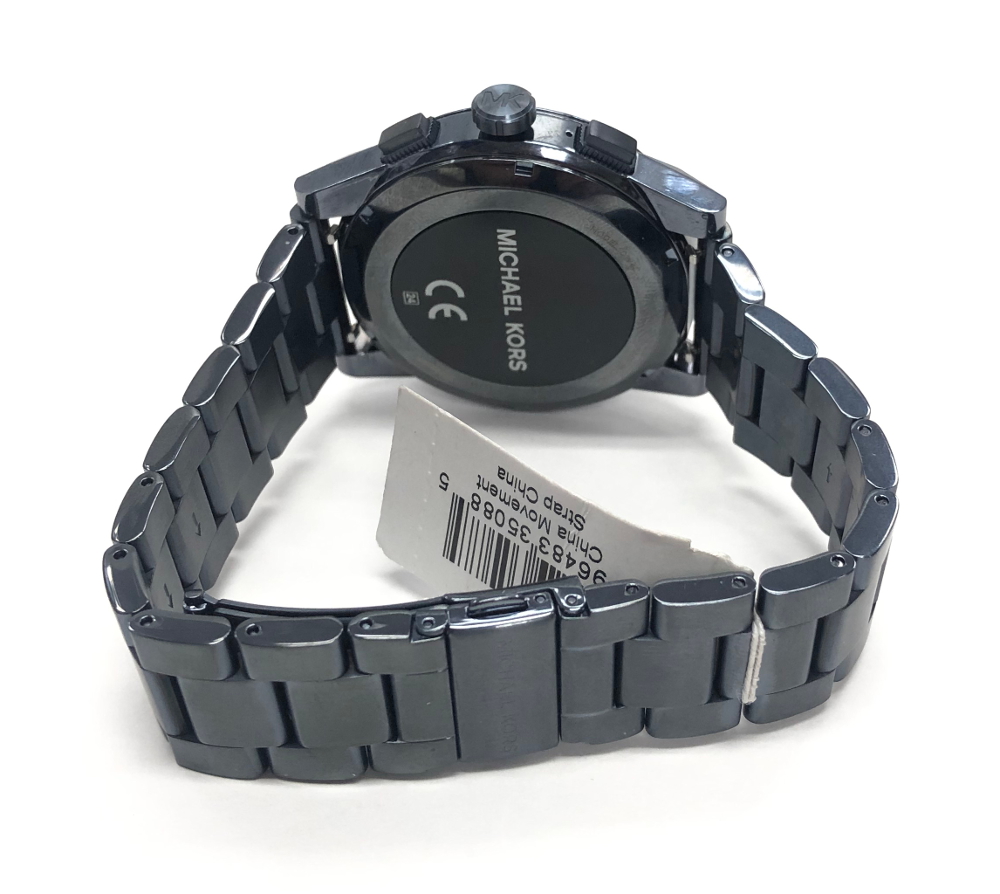 Michael Kors Male Black Digital Smart Watch