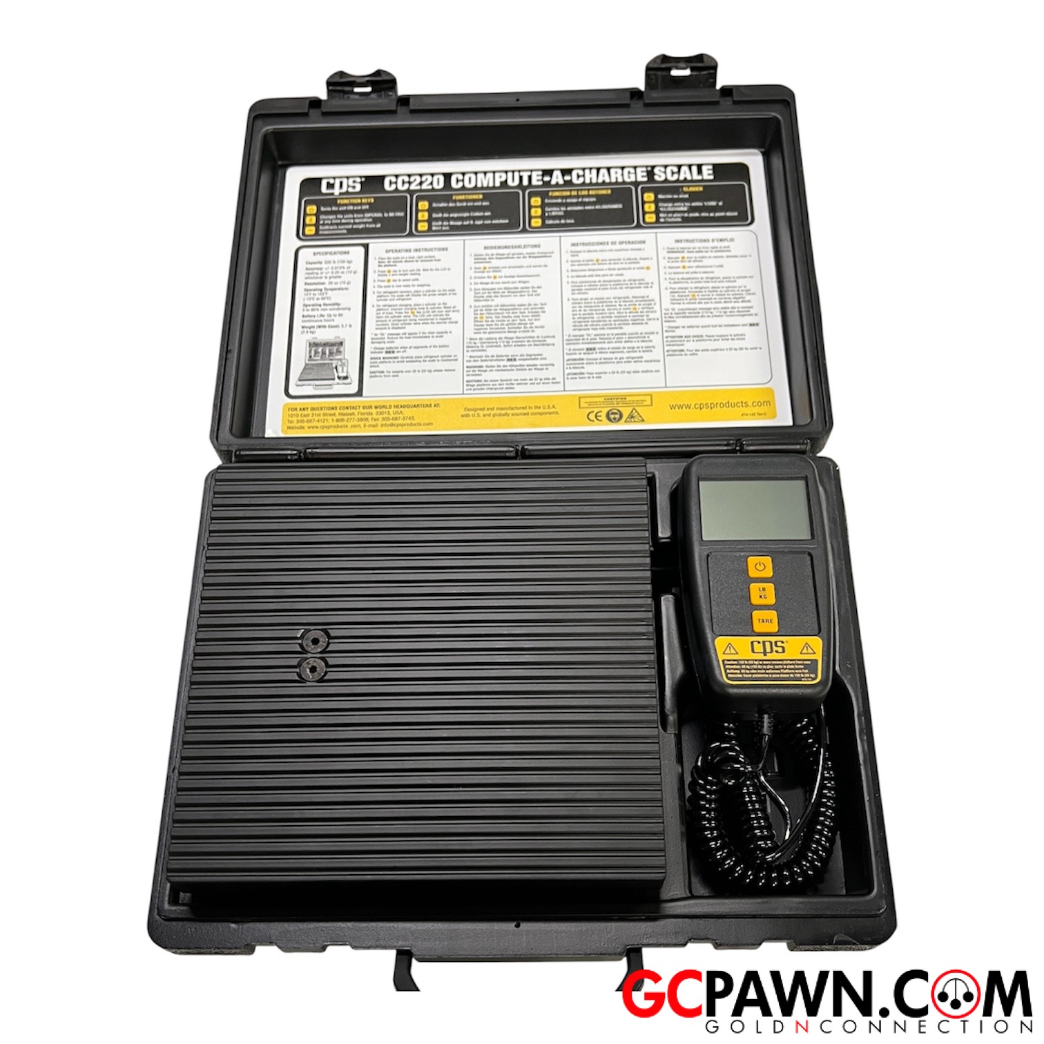 View product details for CPS - AC Service tools - CC220 - Compute-A-Charge