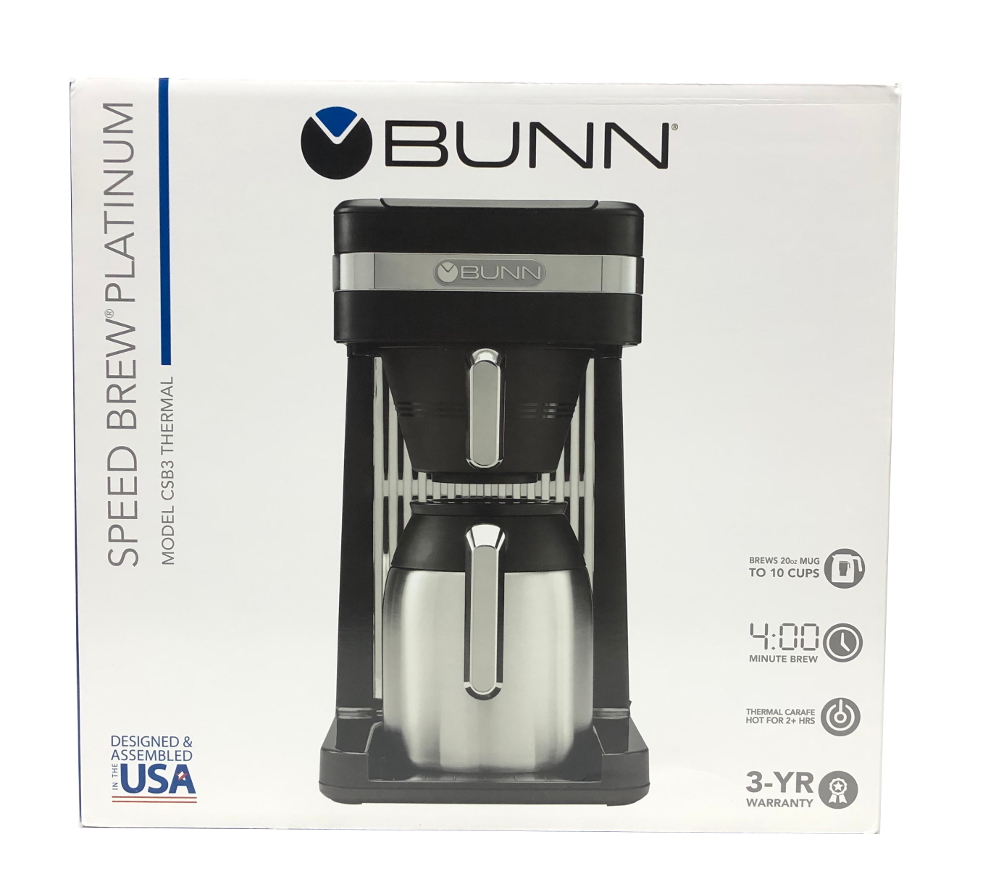 Bunn Coffee maker csb3 thermal