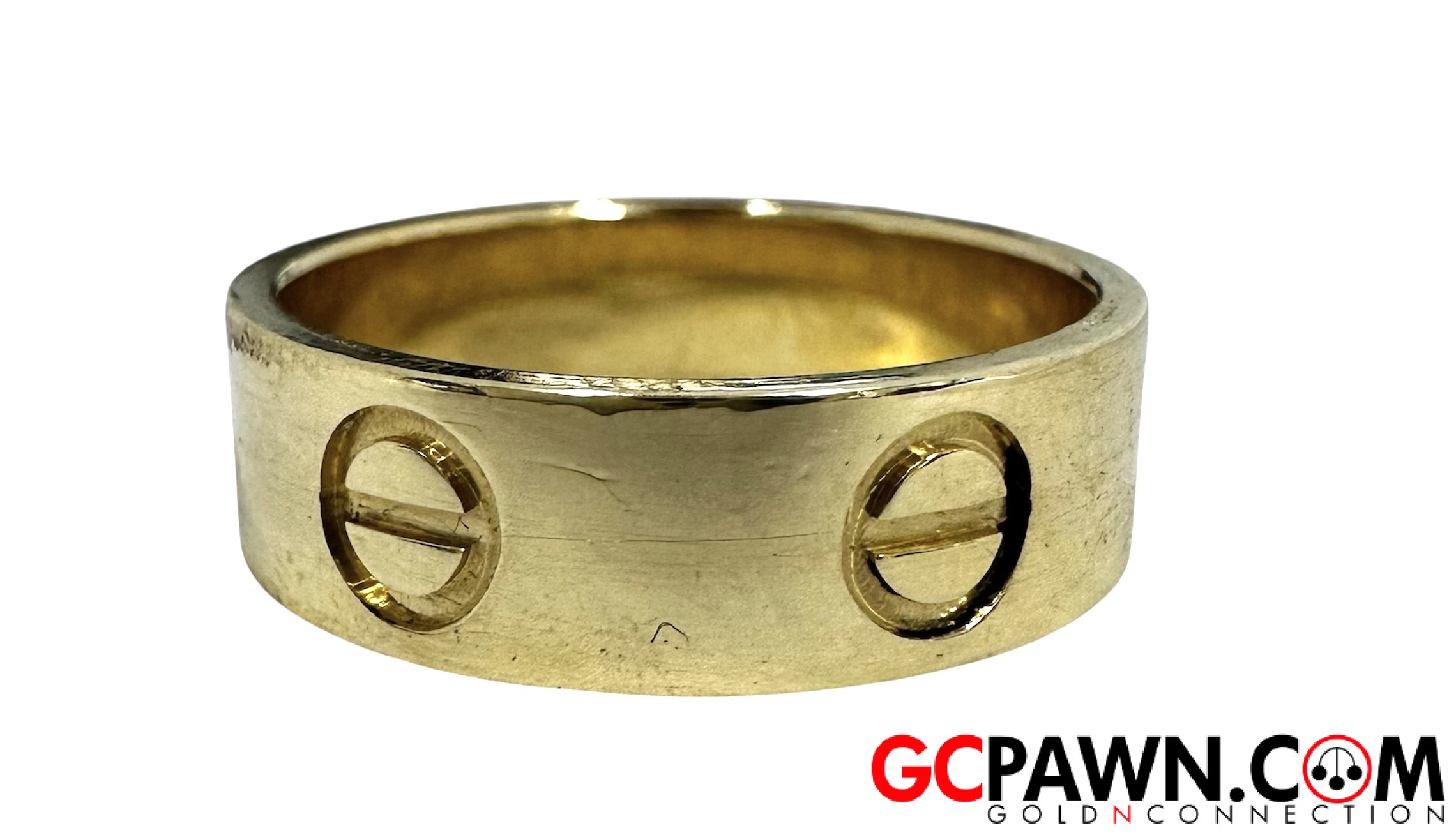 View product details for Unisex Fashion Ring 14kt Yellow Gold 