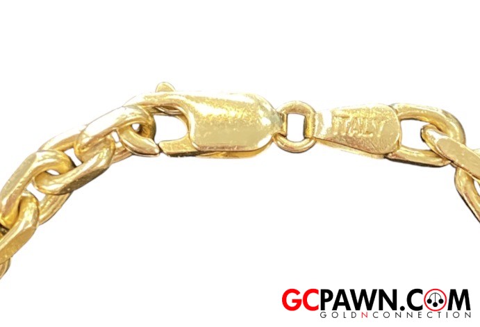 Children Bracelet 14kt Yellow Gold 