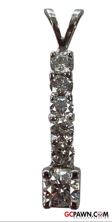 View product details for Women's Pendant 18kt White Gold 