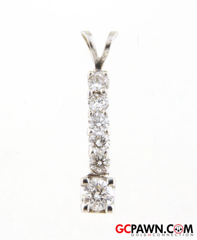 View product details for Women's Pendant 18kt White Gold 
