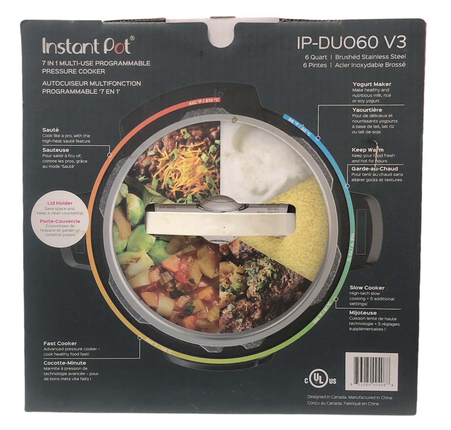 Instant Pot Pressure Cooker IPDUO60 V3