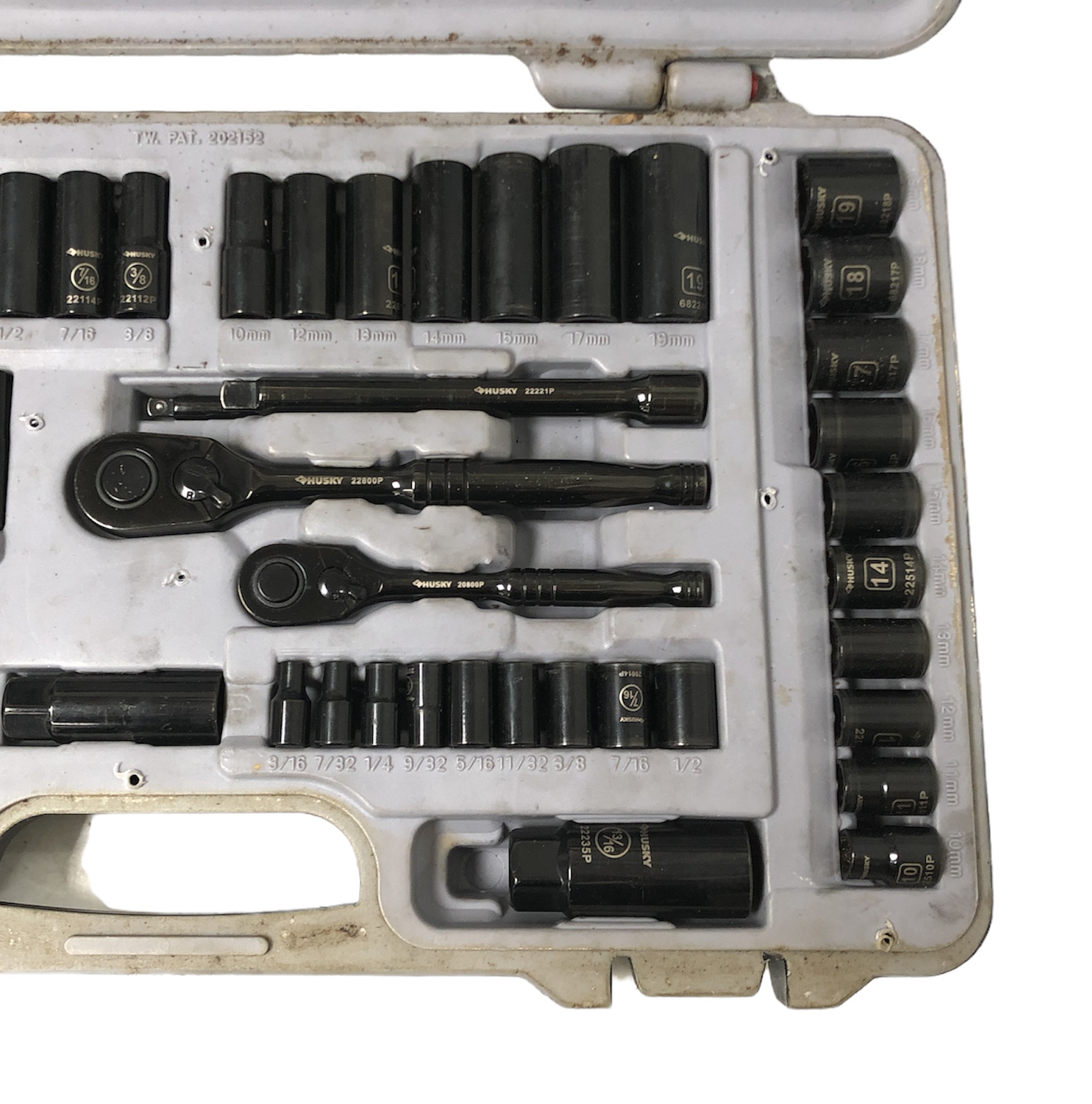 Husky impact store wrench set
