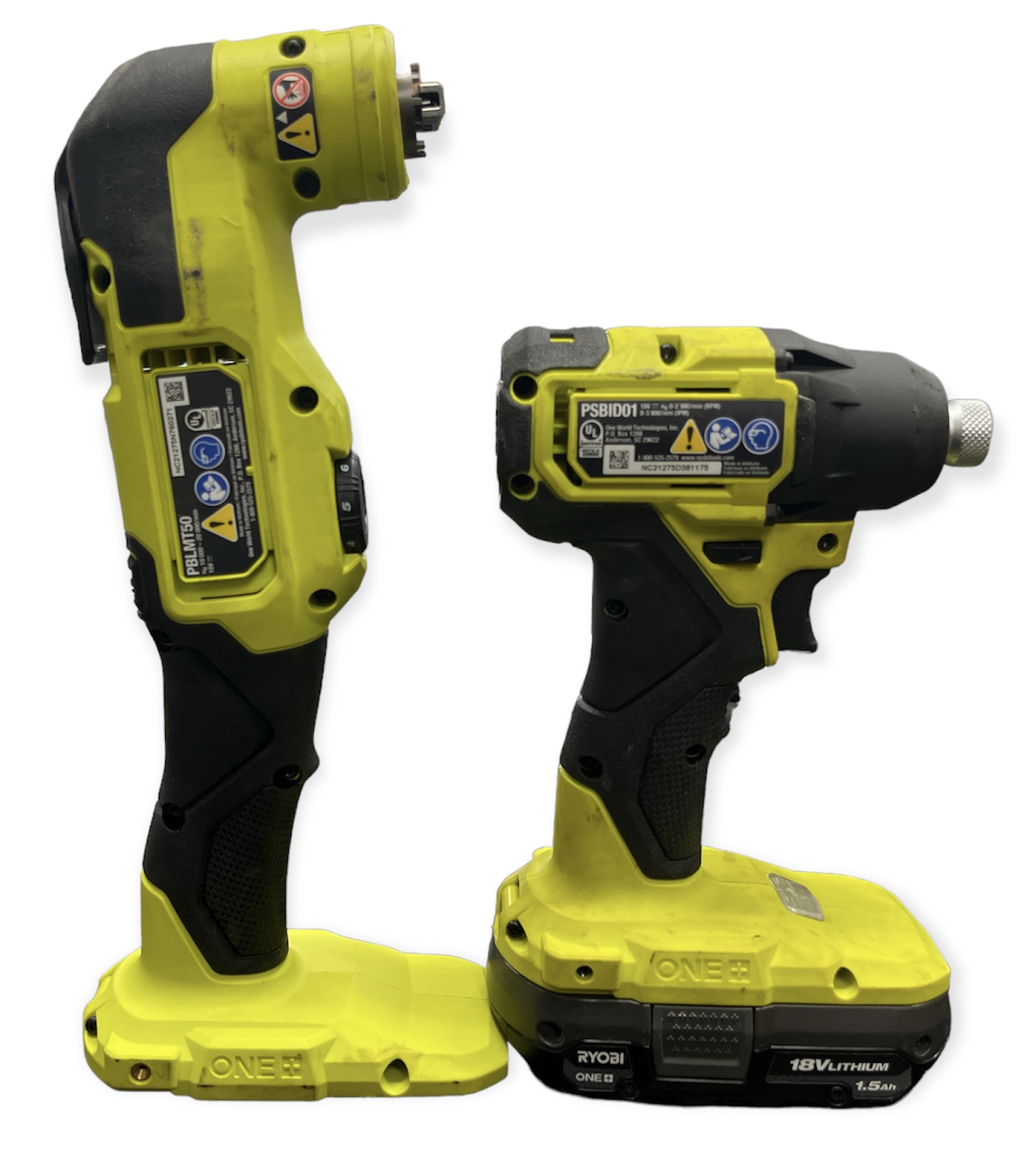 Ryobi Cordless hand tools PSBID01 PBLMT50