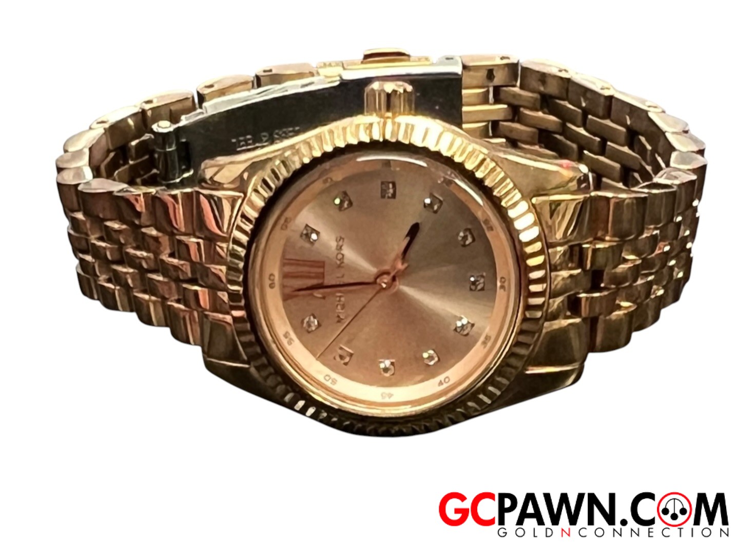 View product details for Michael Kors - Wrist watch - MK-4739 - Lexington Diamond Rose Gold