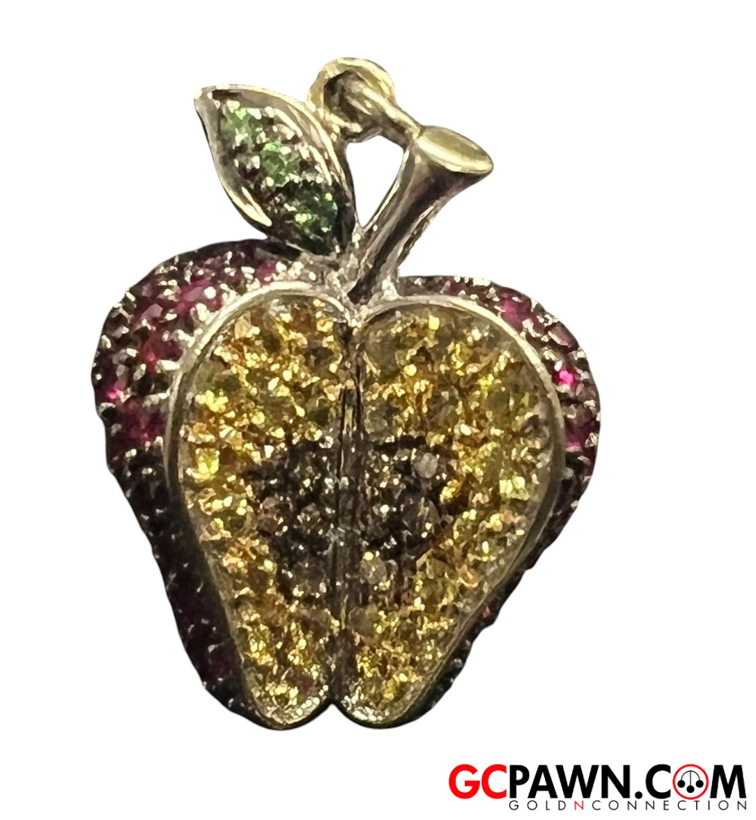 View product details for Unisex Charm 14kt White Gold 