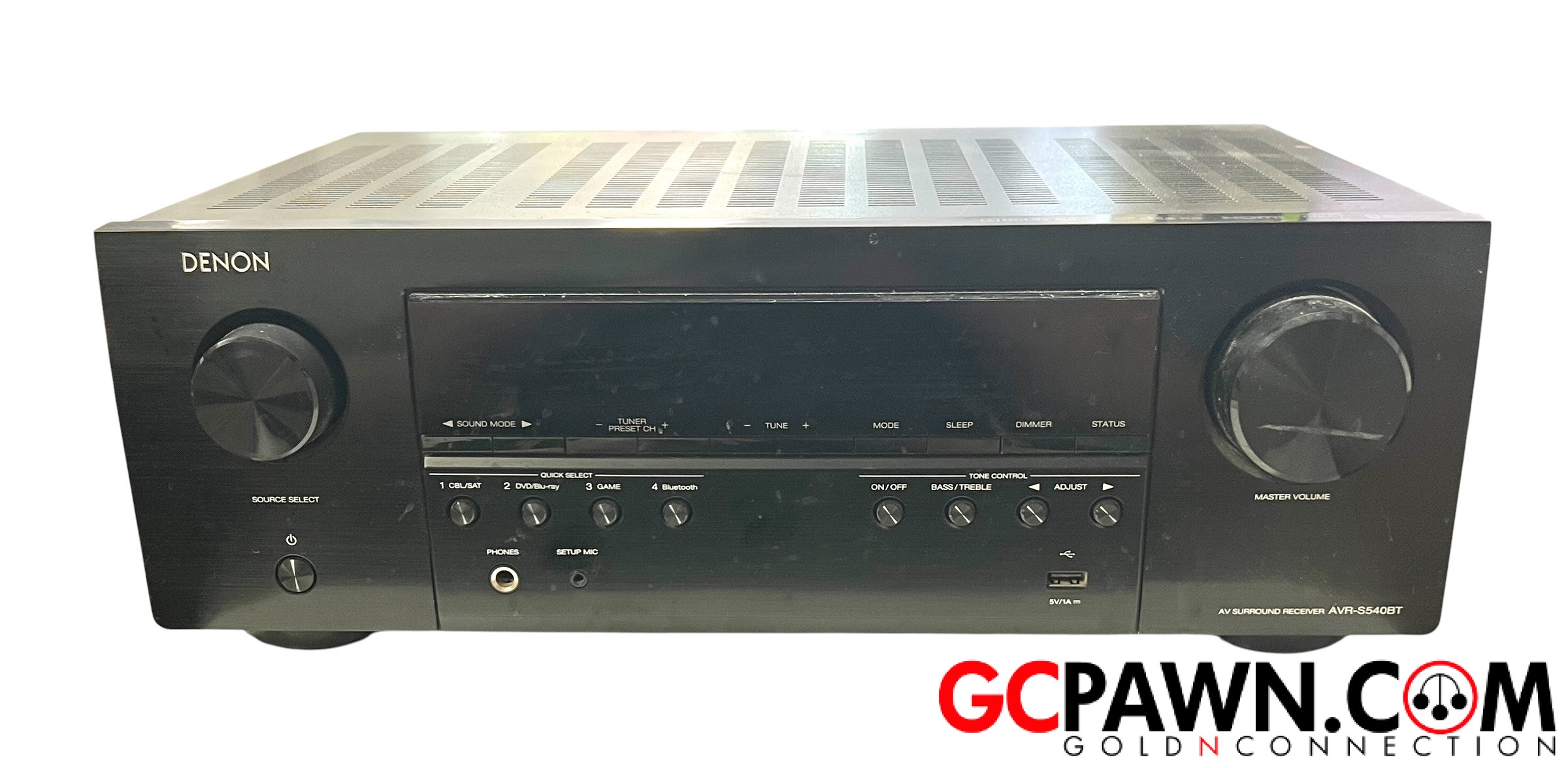 View product details for Denon - Receiver - AVR-S540BT