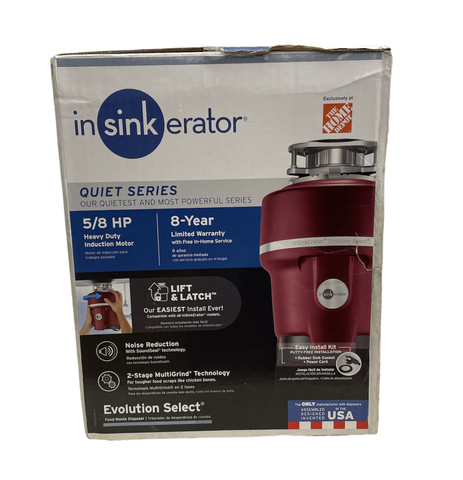 InSinkErator Garbage Disposal Evolution Select