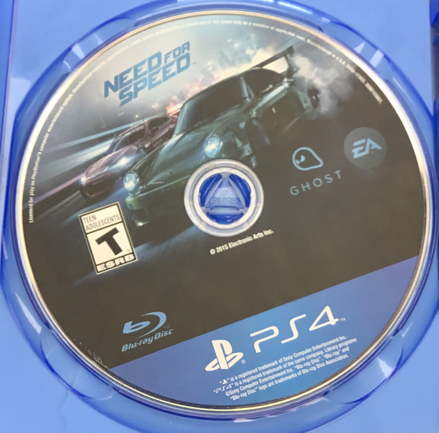 Sony Game Need For Speed