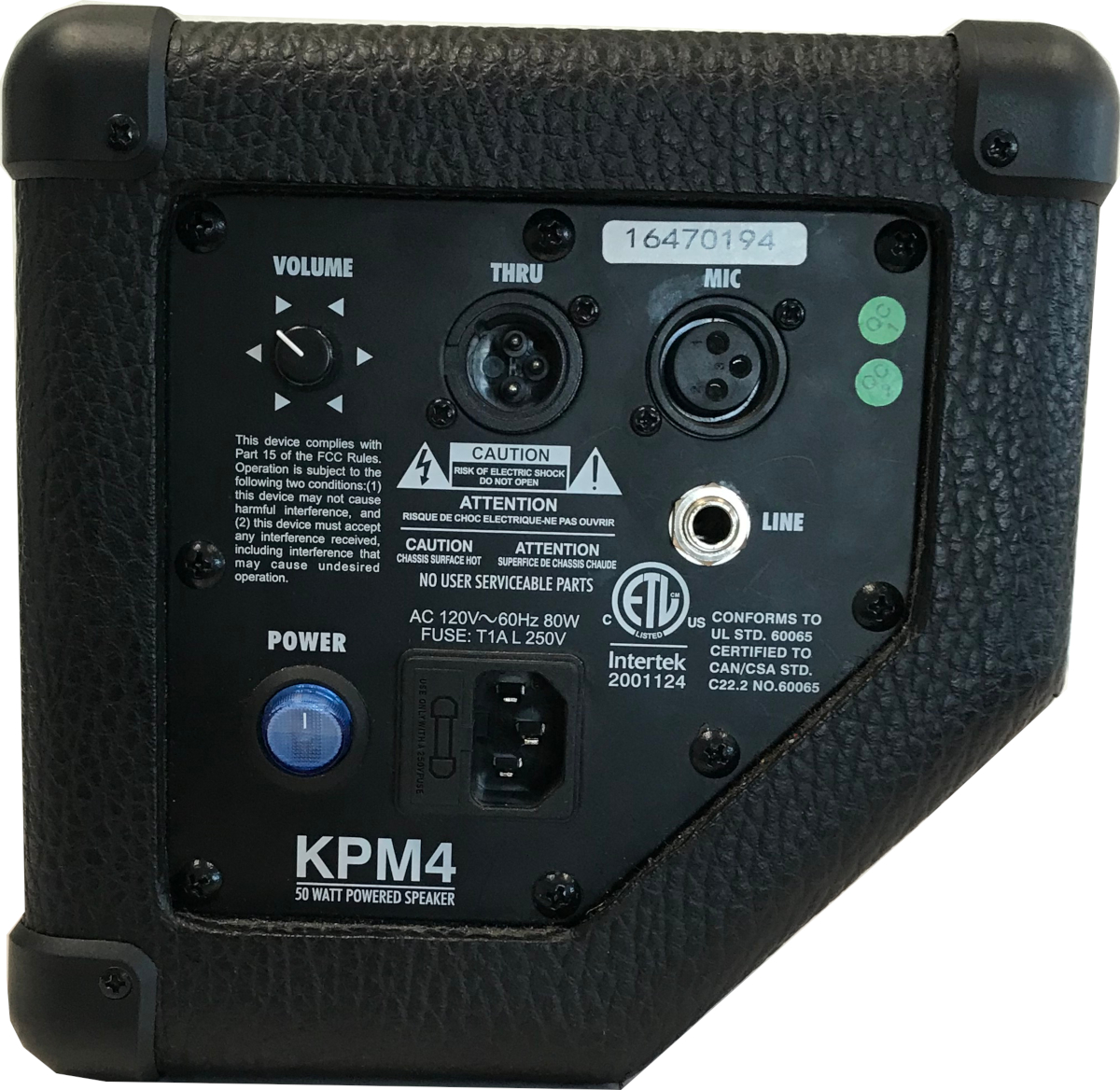 Kustom PA System KPM4