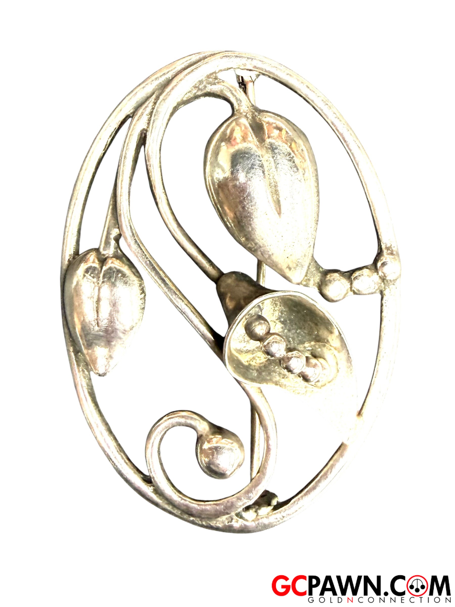 View product details for Women's Pin / Brooch .925 Silver 