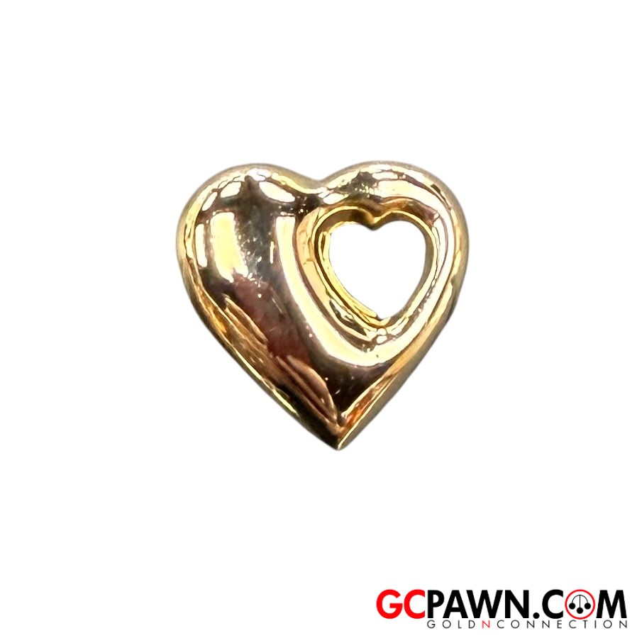 View product details for Women's Charm 14kt Yellow Gold 
