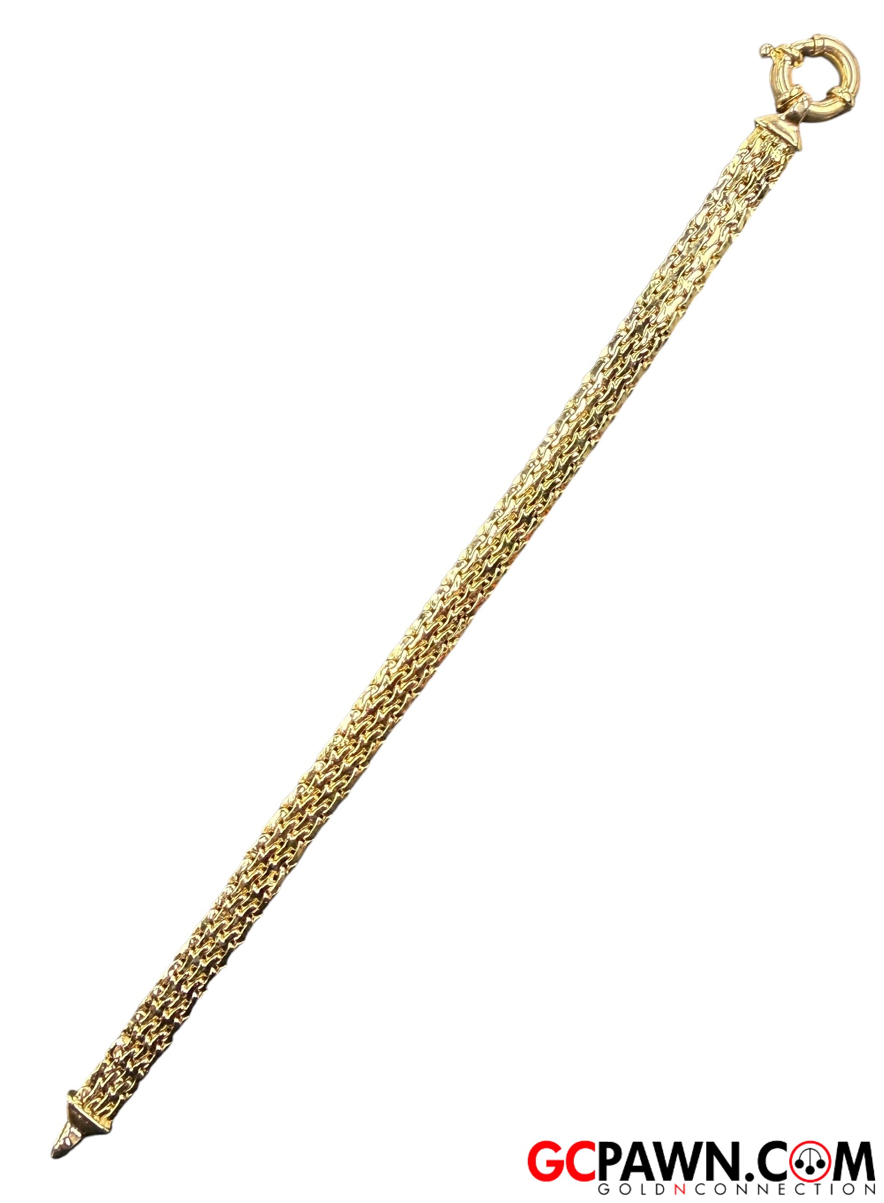 View product details for Women's Bracelet 14kt Yellow Gold 