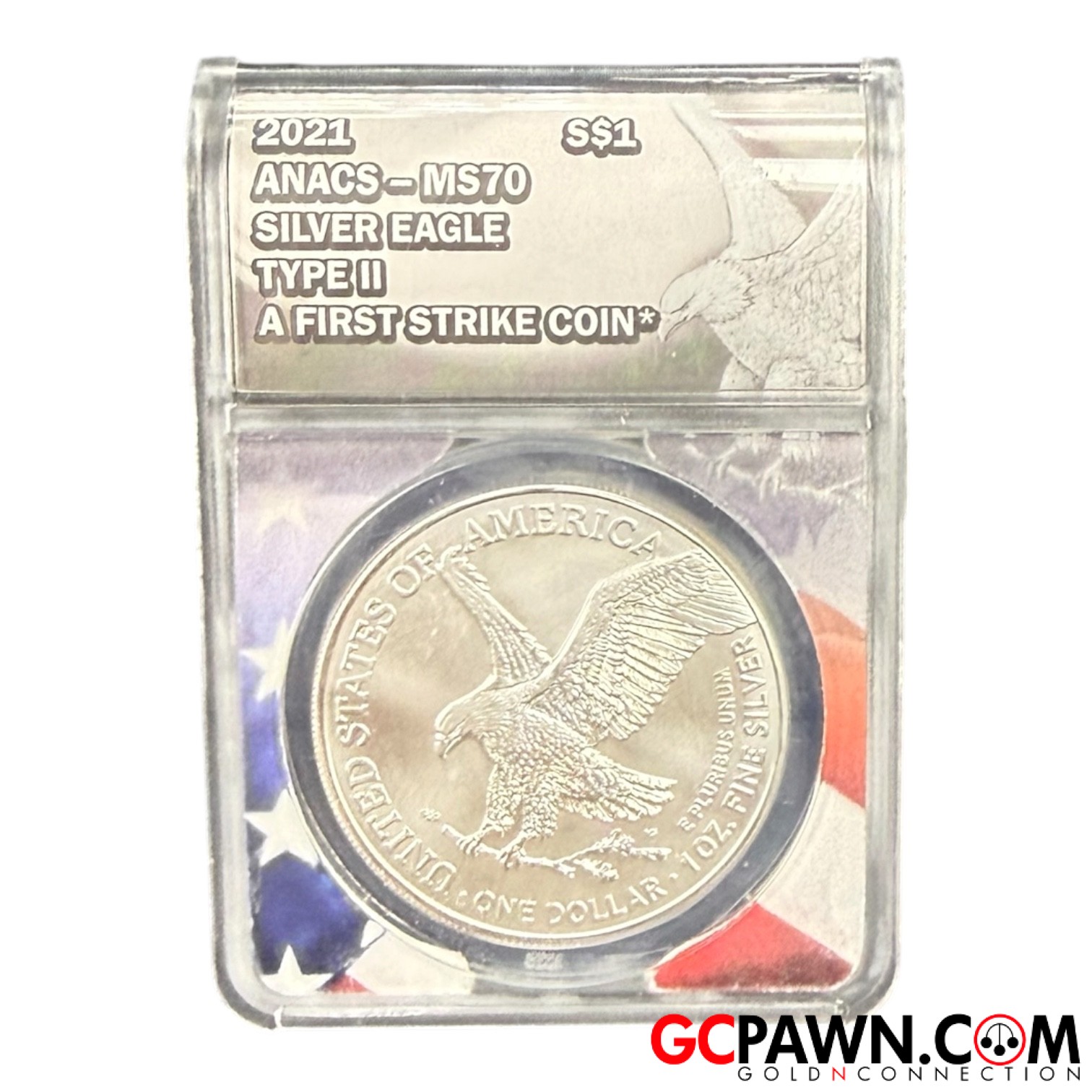 View product details for United States of America - Silver coin - $1